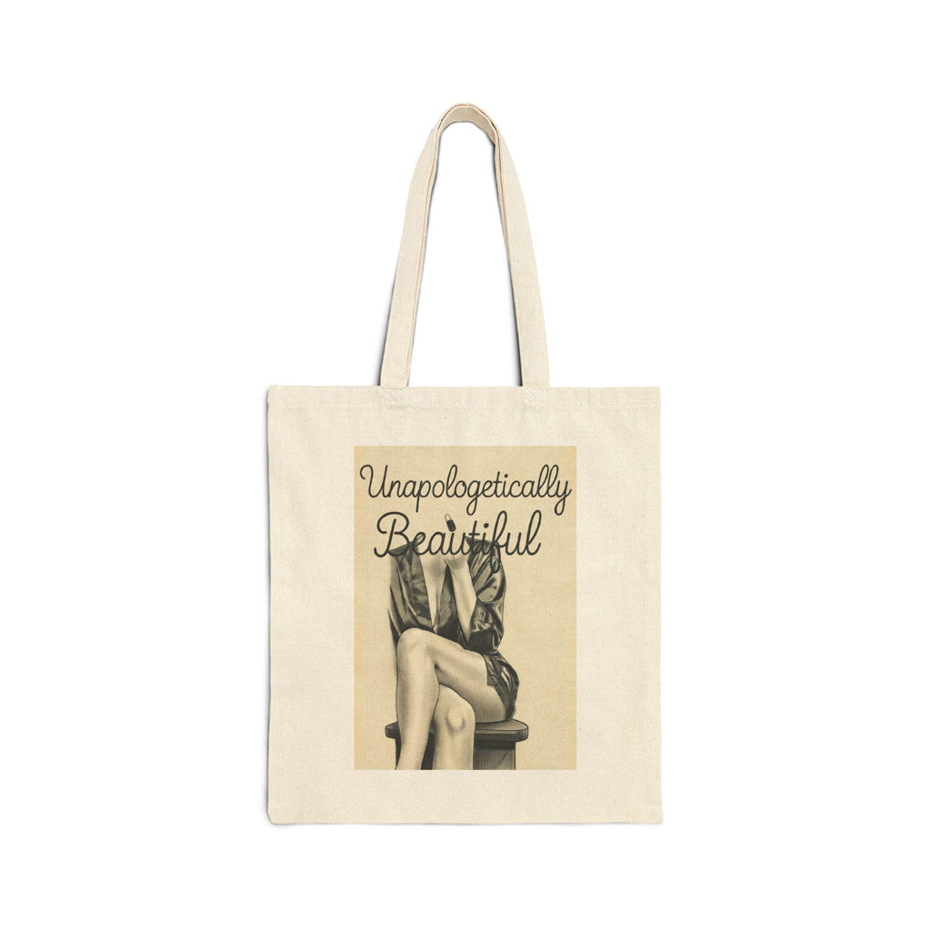 Unapologetically Beautiful Cotton Canvas Tote Bag