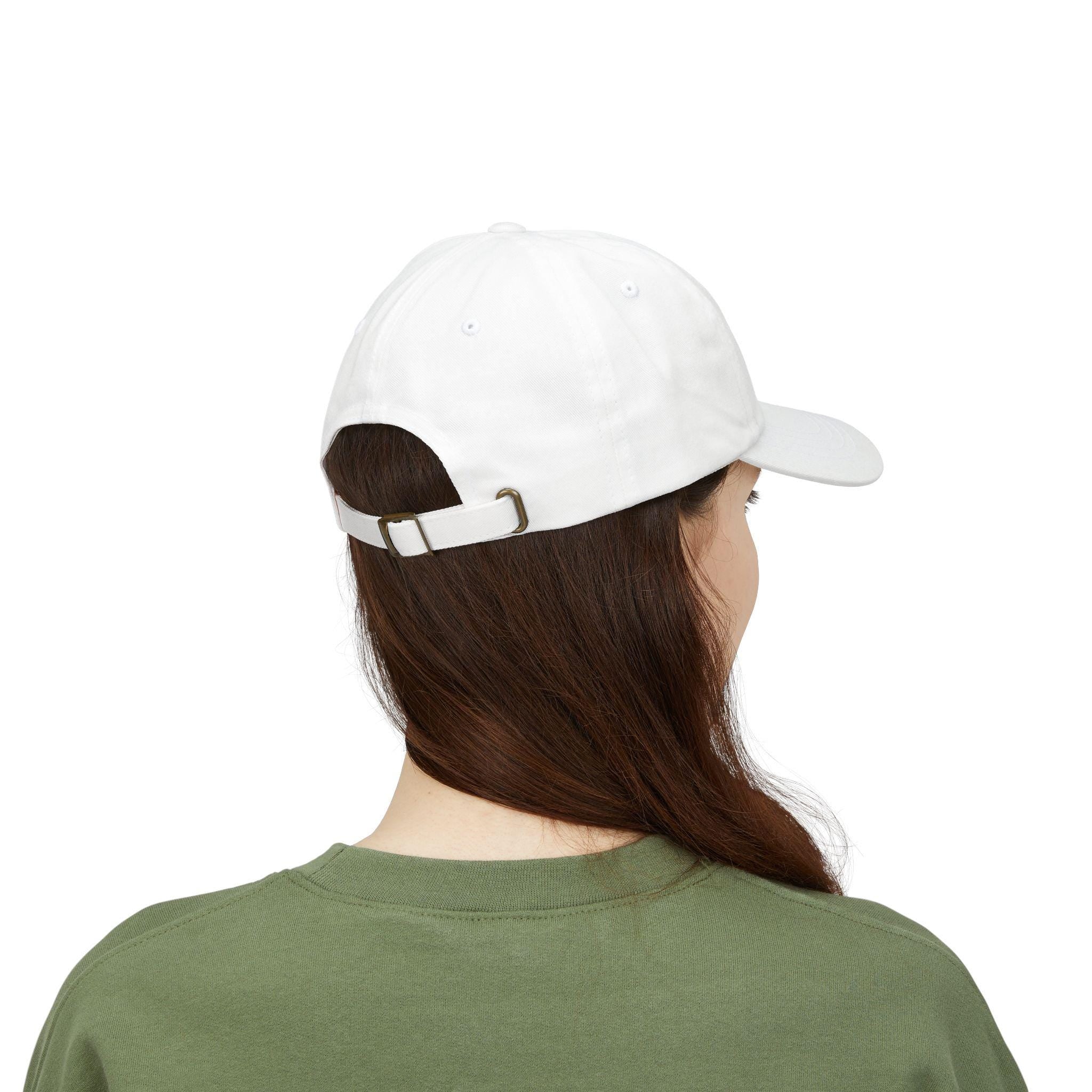 Entropy White Baseball Hat