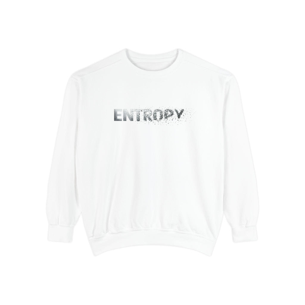 Entropy Graphic Sweatshirt Minimalist Science-Inspired Crewneck