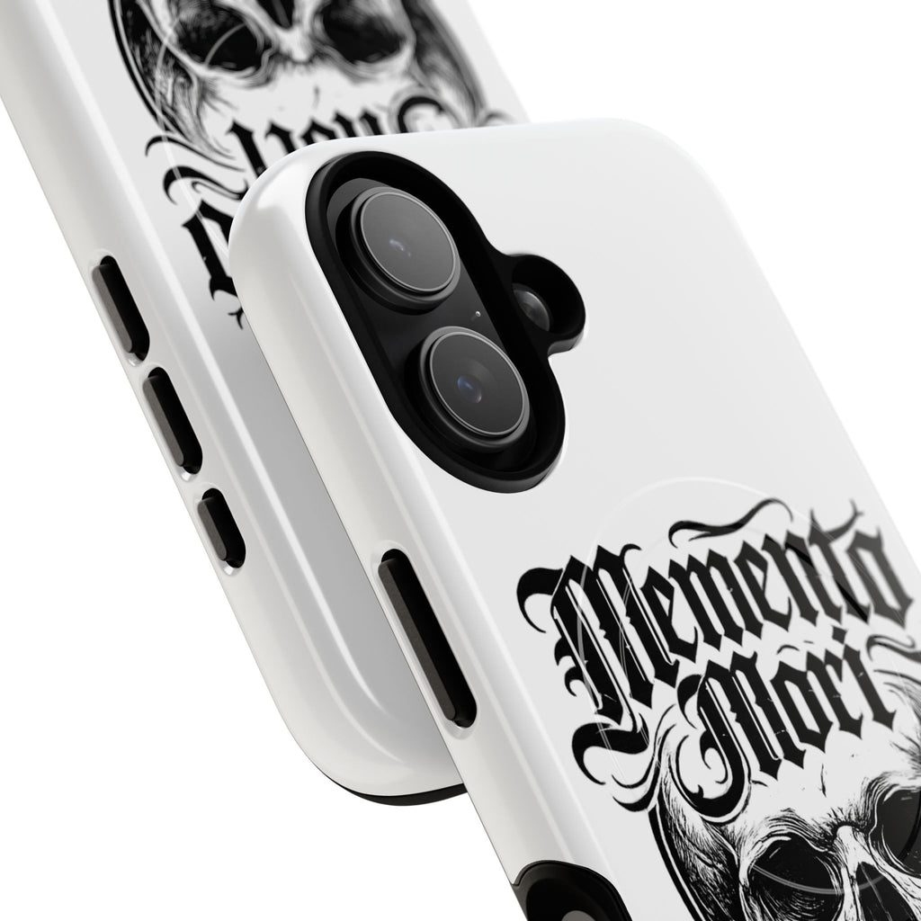 Memento Mori Skull Tough Magnetic Phone Case