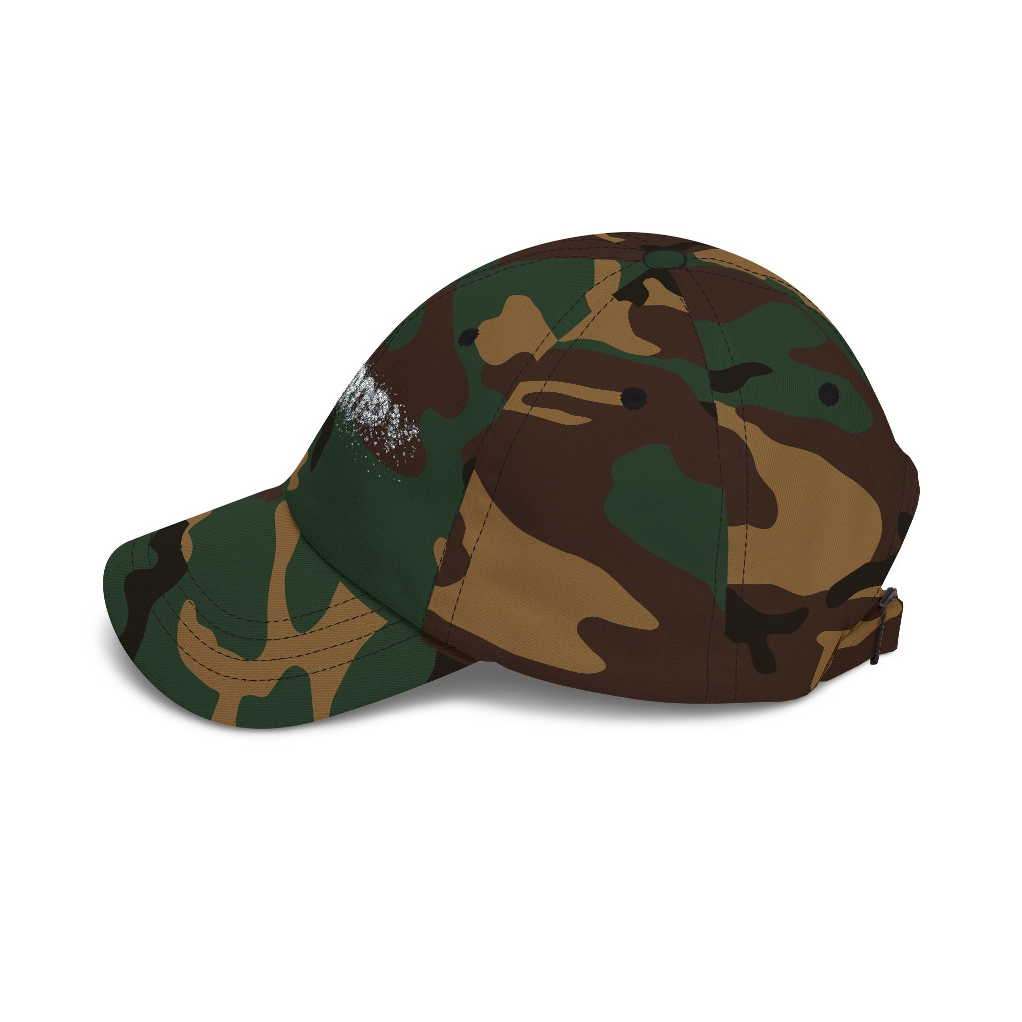 Entropy White Baseball Hat