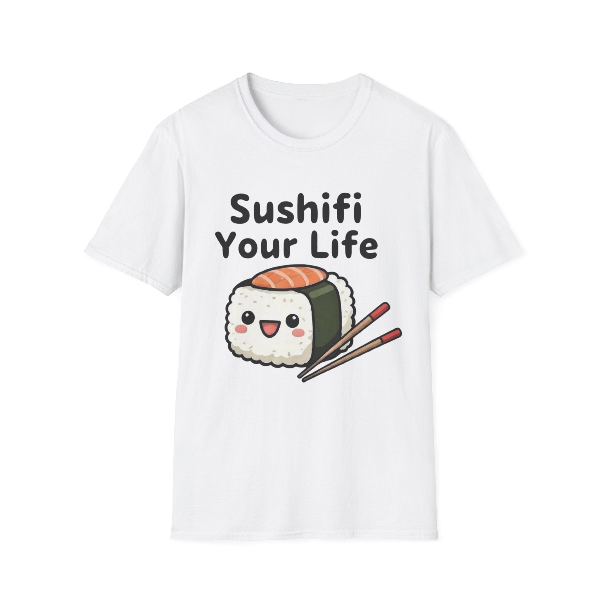 Sushifi Your Life T-Shirt | Cute Kawaii Sushi Cartoon