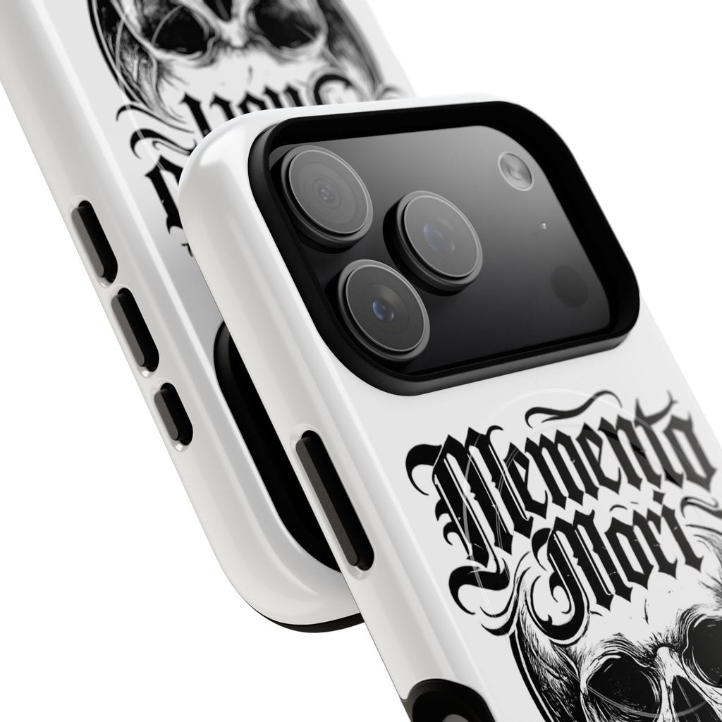 Memento Mori Skull Tough Magnetic Phone Case