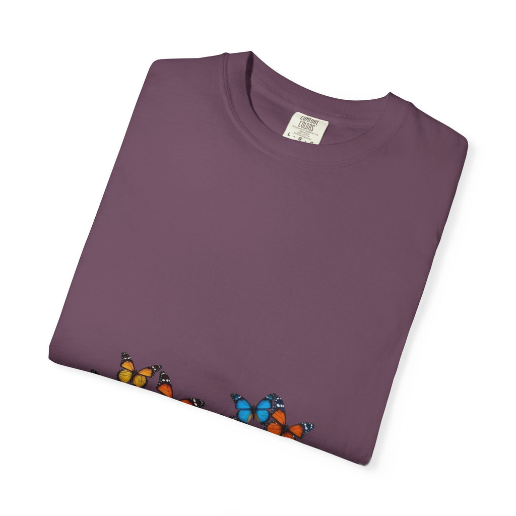 Butterflies in My Belly Colorful Graphic Tee
