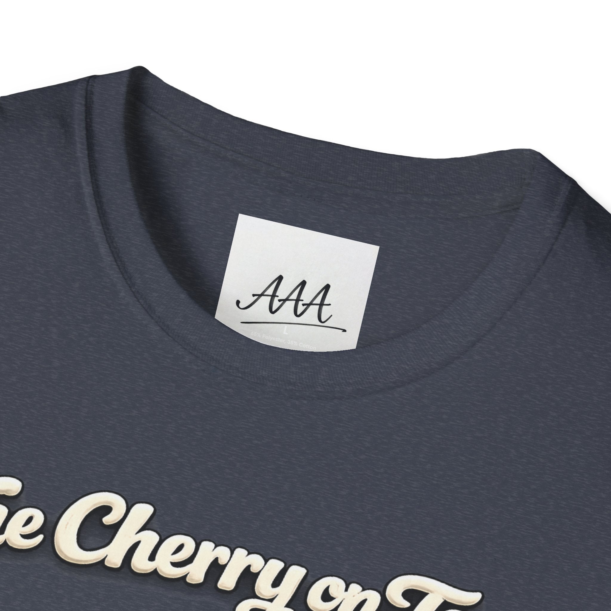 The Cherry on Top | Funny Double Cherry Boob Sweatshirt | Naughty Whipped Cream Cherry on Top T-Shirt | Gag Gift for Women