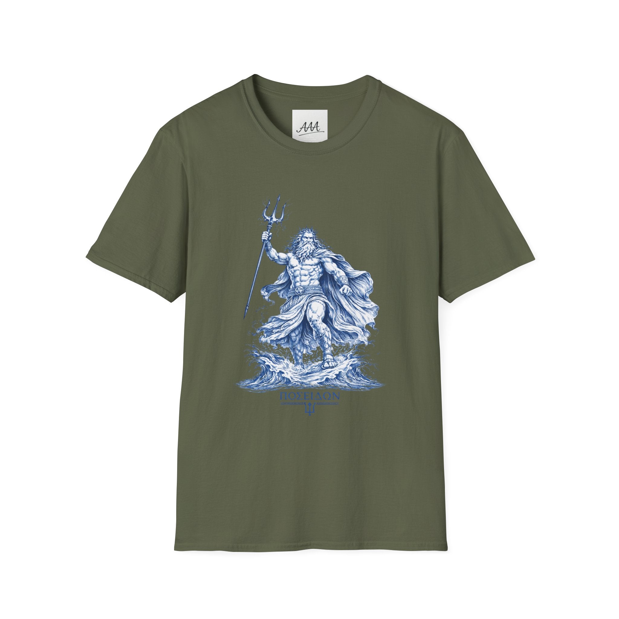 Poseidon T-Shirt — The Olympian Collection