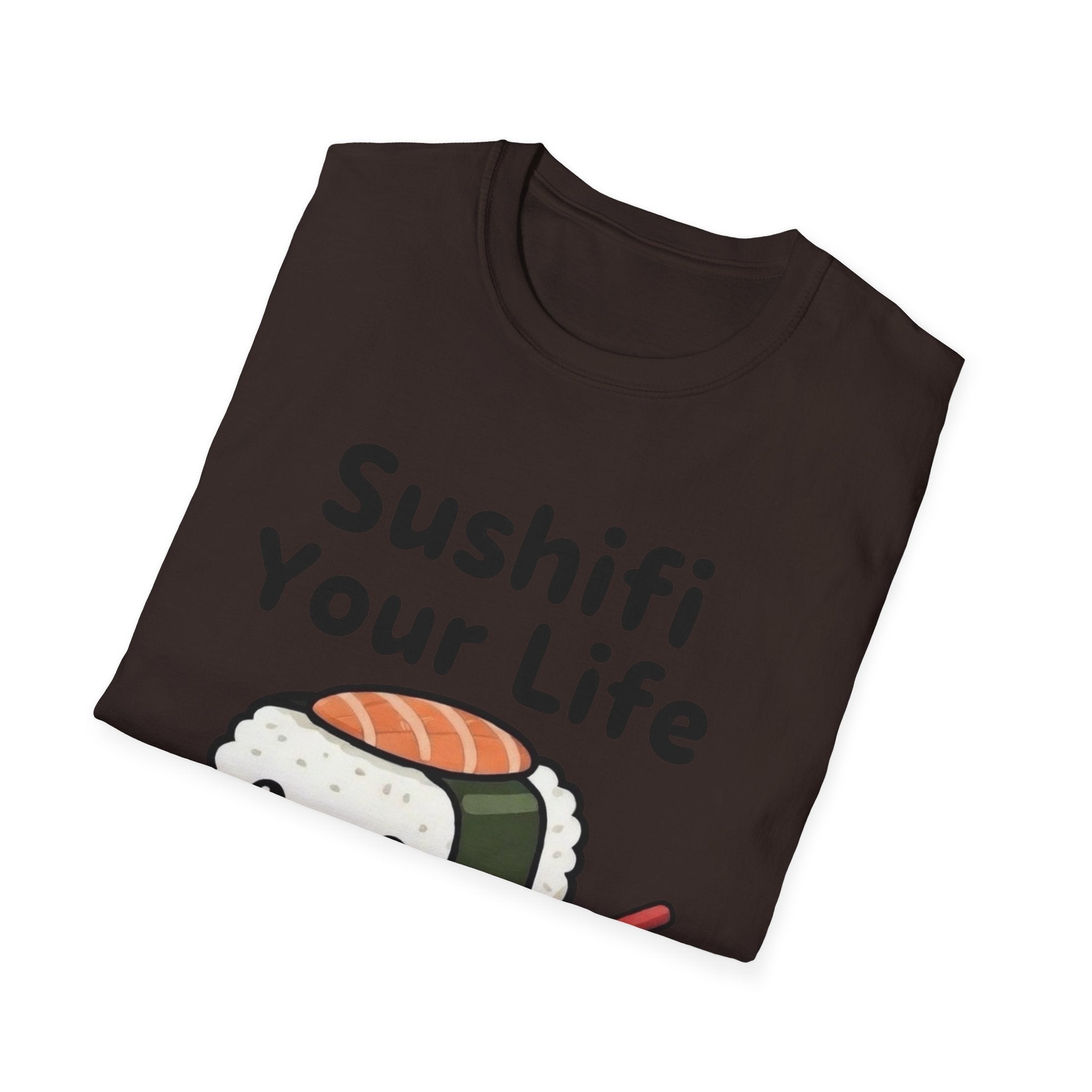 Sushifi Your Life T-Shirt | Cute Kawaii Sushi Cartoon