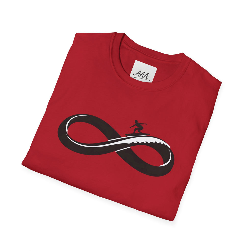 Infinity Wave Surfing T-Shirt | Surfer Shirt | Ocean Wave Tee | Beach Life Shirt