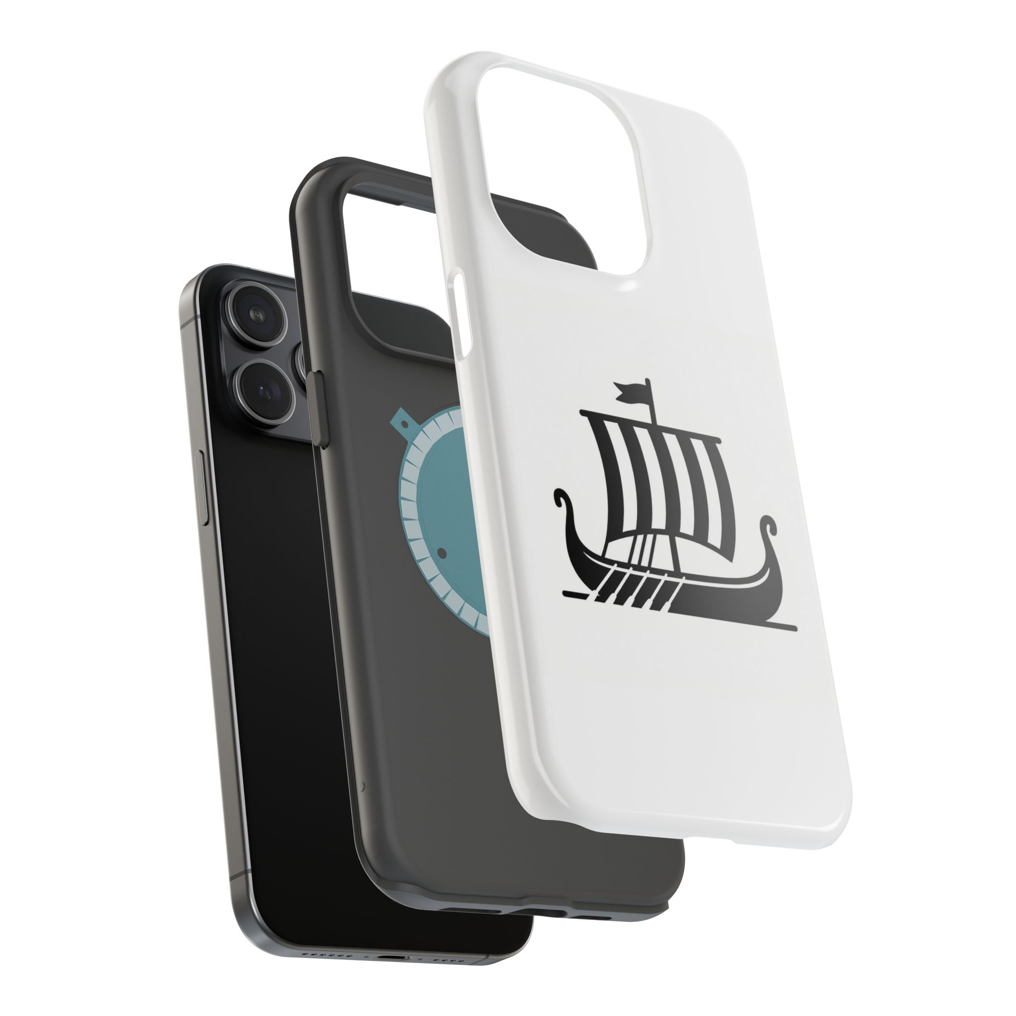 Viking Longship Magnetic Impact-Resistant Phone Case