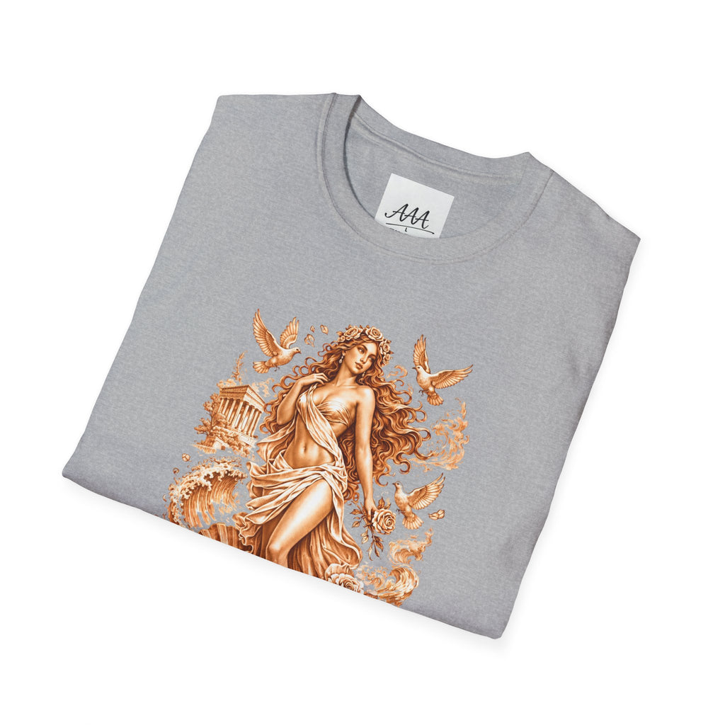 Aphrodite T-Shirt | Greek Goddess of Love Mythology Tee | Ancient Greece Graphic Shirt | Gift for Her | Unisex Soft Cotton