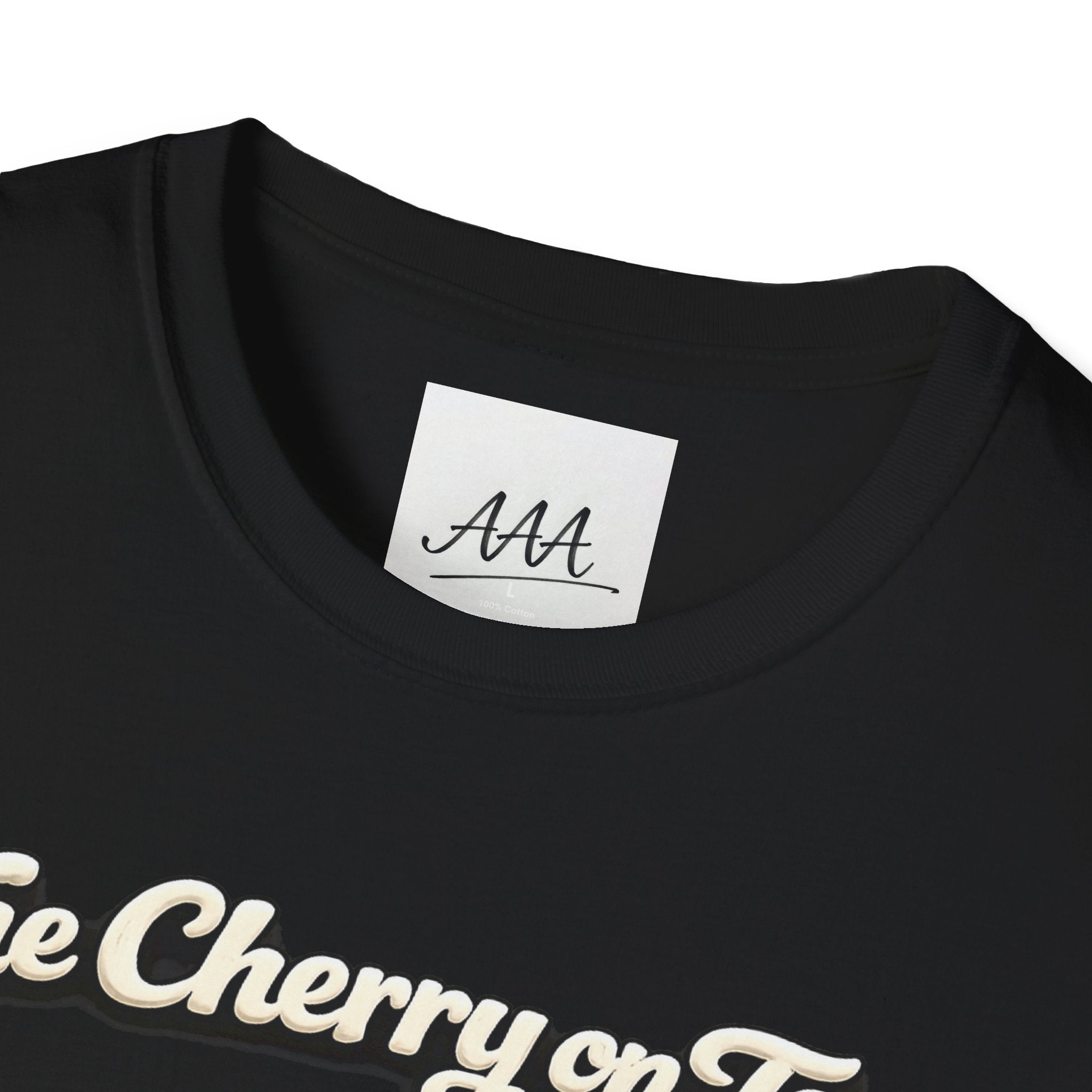 The Cherry on Top | Funny Double Cherry Boob Sweatshirt | Naughty Whipped Cream Cherry on Top T-Shirt | Gag Gift for Women