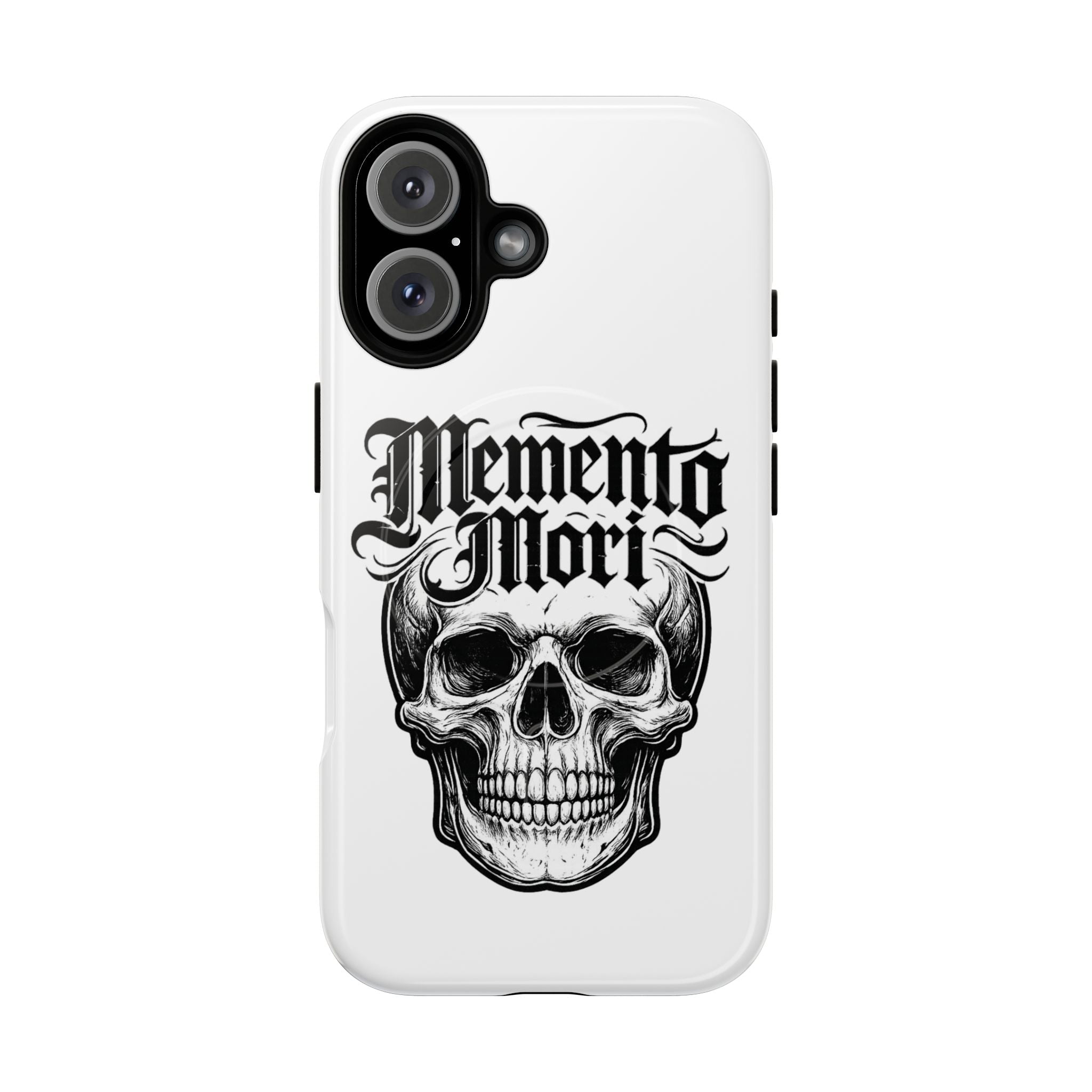 Memento Mori Skull Tough Magnetic Phone Case