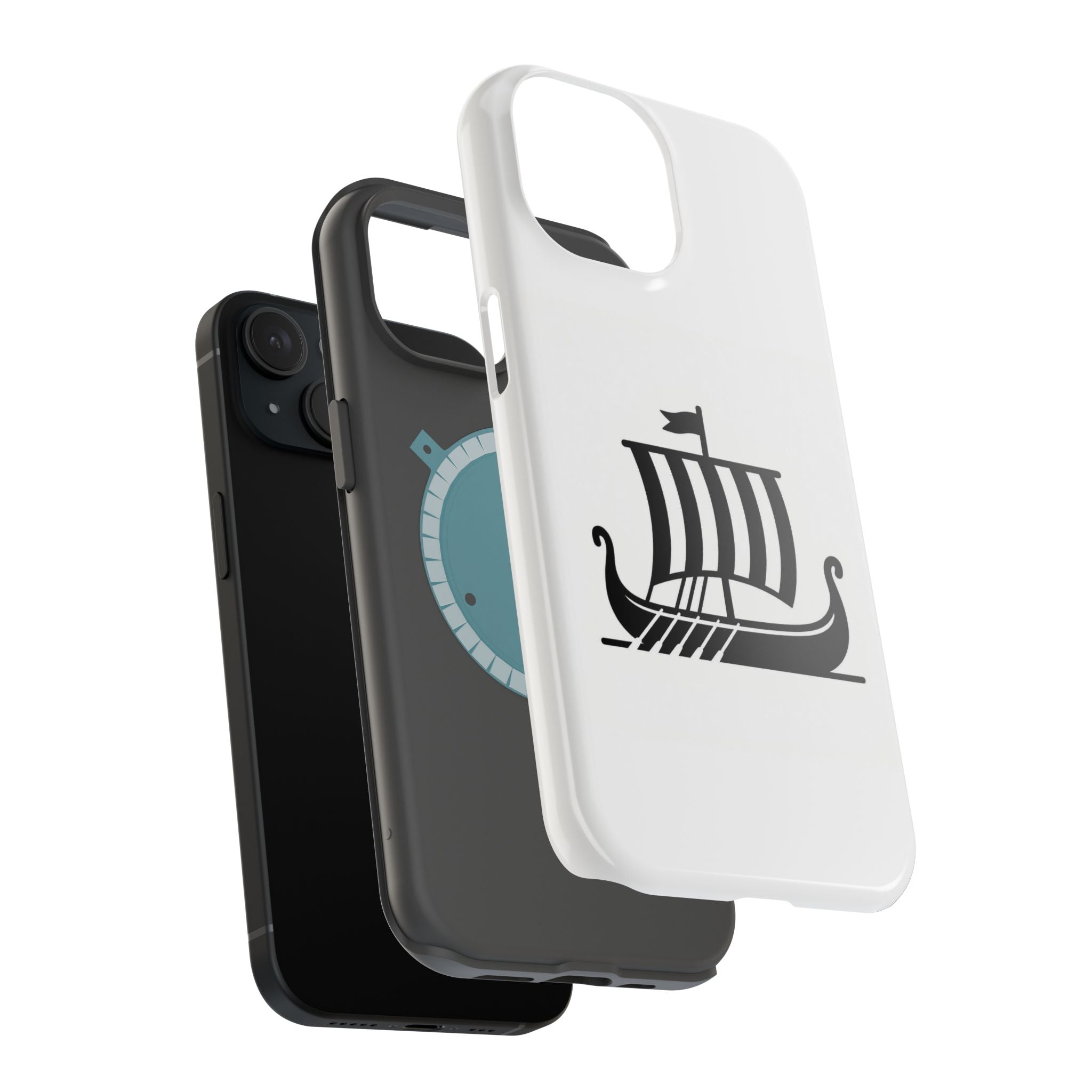 Viking Longship Magnetic Impact-Resistant Phone Case