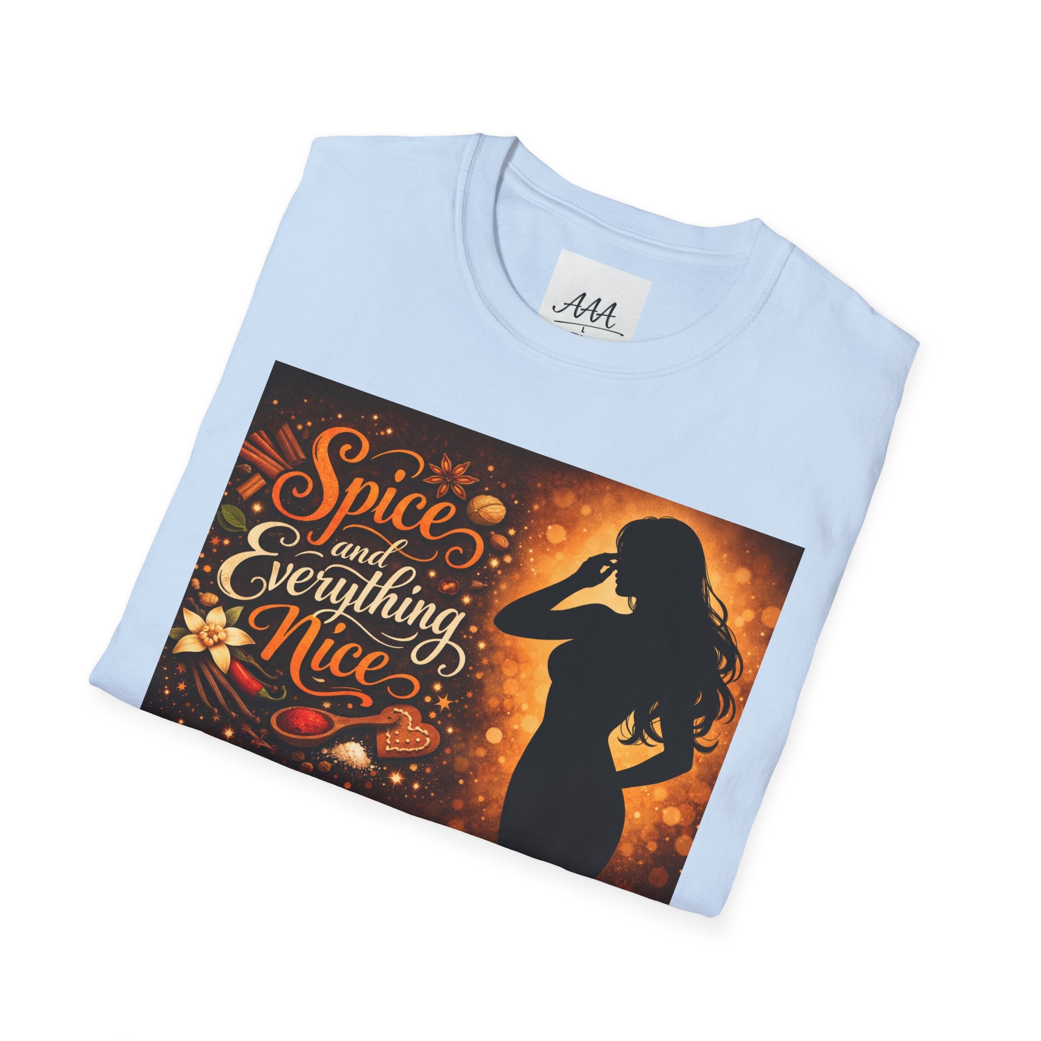 Spice and Everything Nice T-Shirt | Fall Pumpkin Spice Silhouette