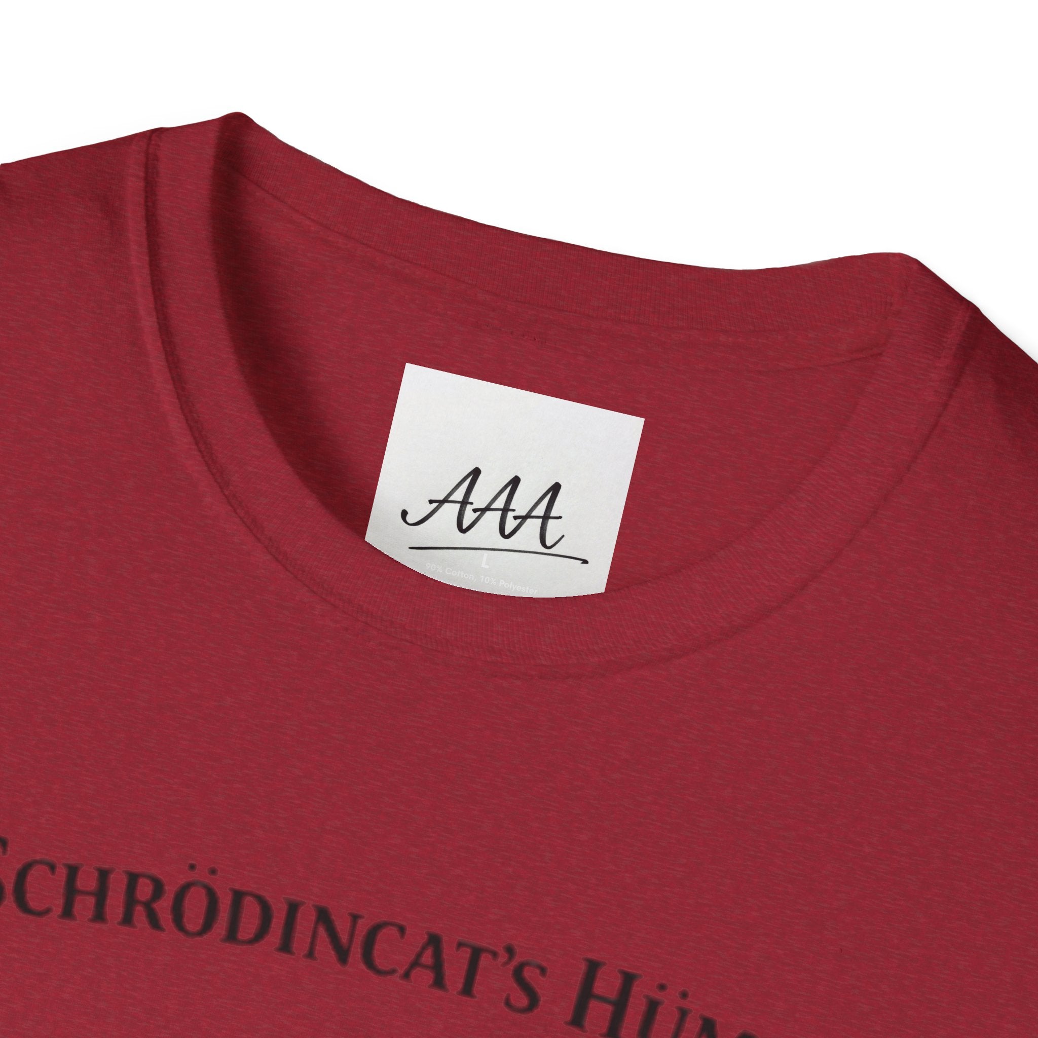 Schrodinger Cat Shirt Funny Science Tee | Schrödincat’s Human T-Shirt | Physics Joke Shirt | Nerd Humor Tee