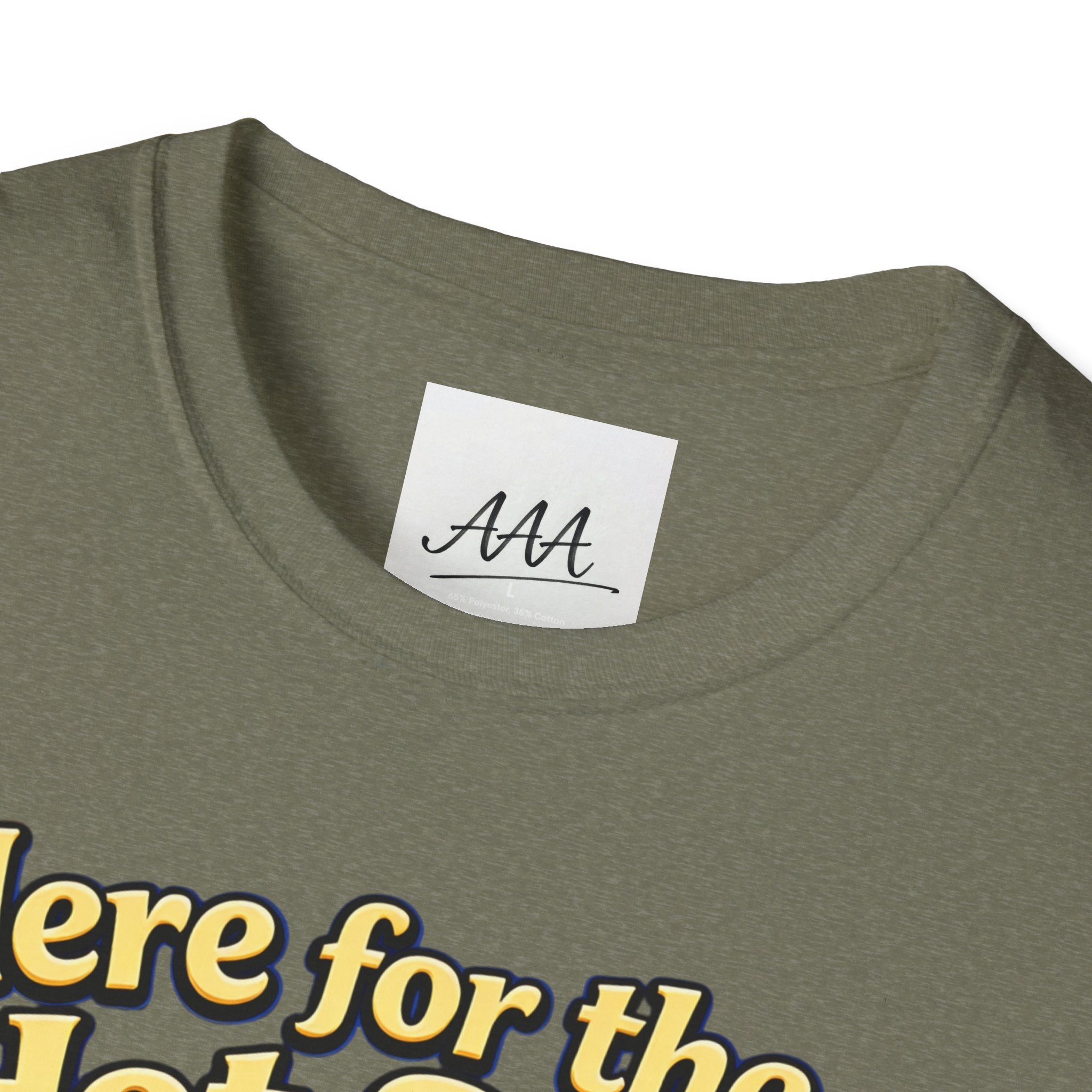Here for the Hot Son graphic T-Shirt | Jewish Shabbat Seder Illustration