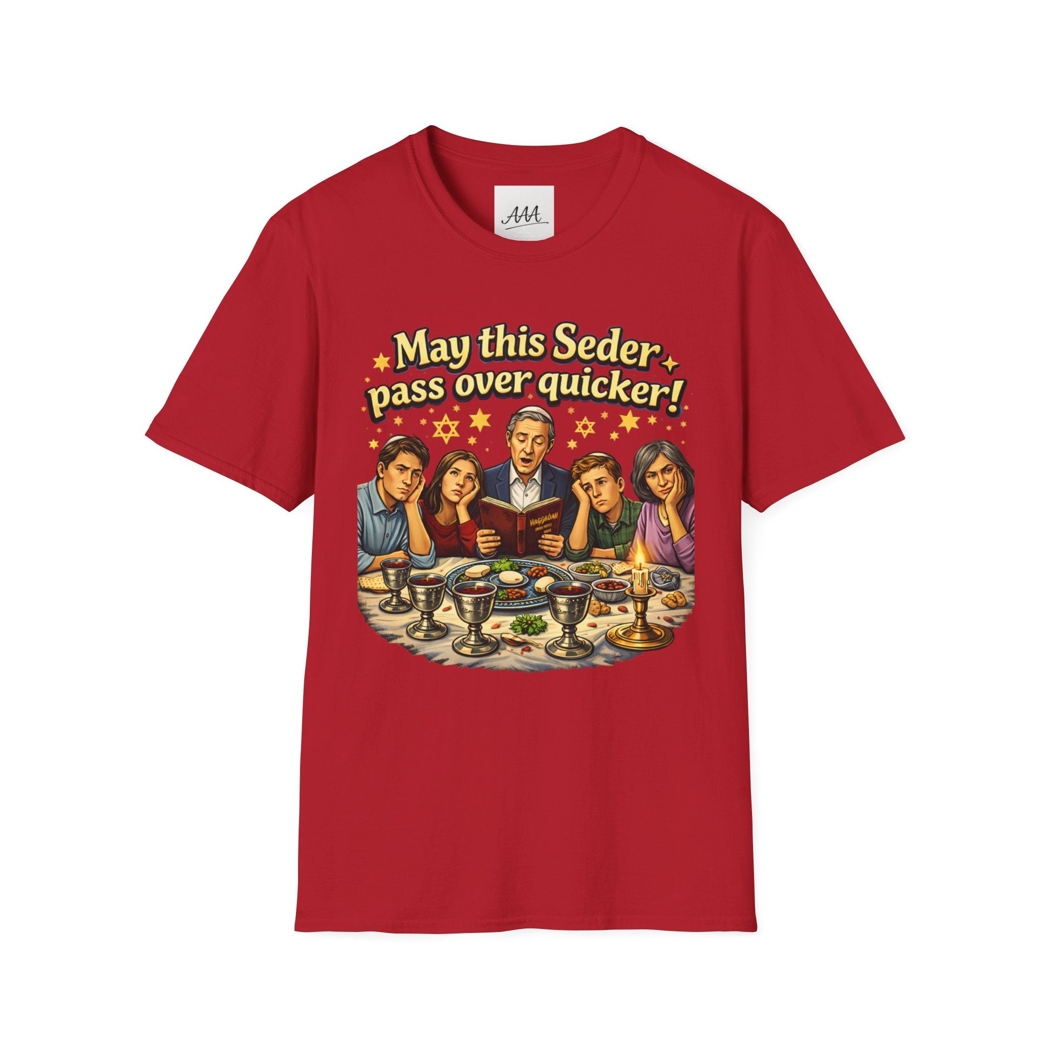 May This Seder Pass Over Quicker T-Shirt | Passover Seder Illustration
