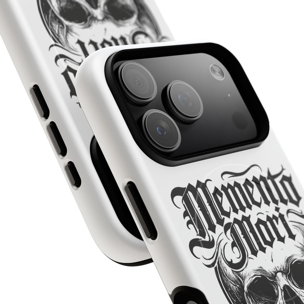 Memento Mori Skull Tough Magnetic Phone Case