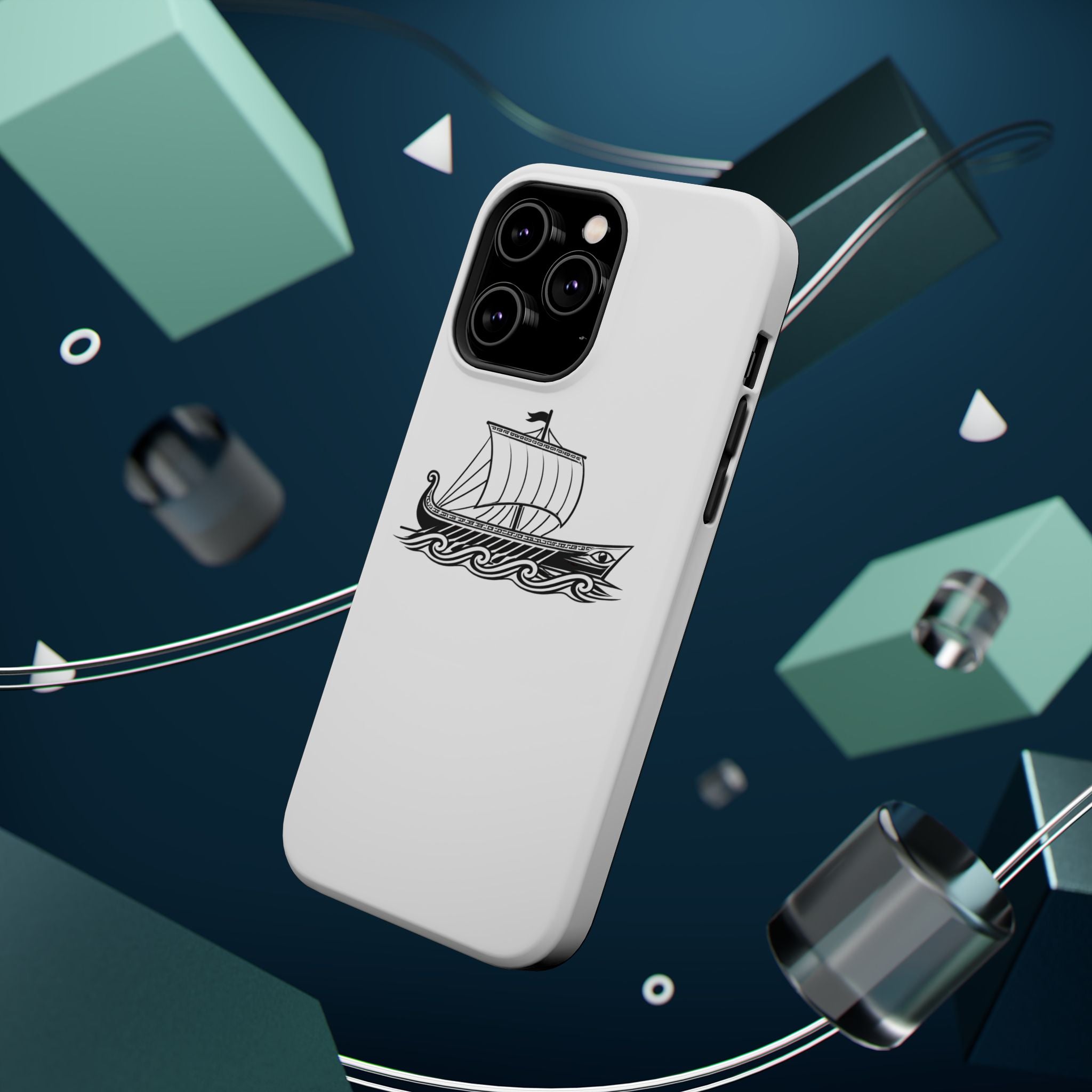 The Odyssey Magnetic Impact Phone Case Minimal Nautical iPhone Cover