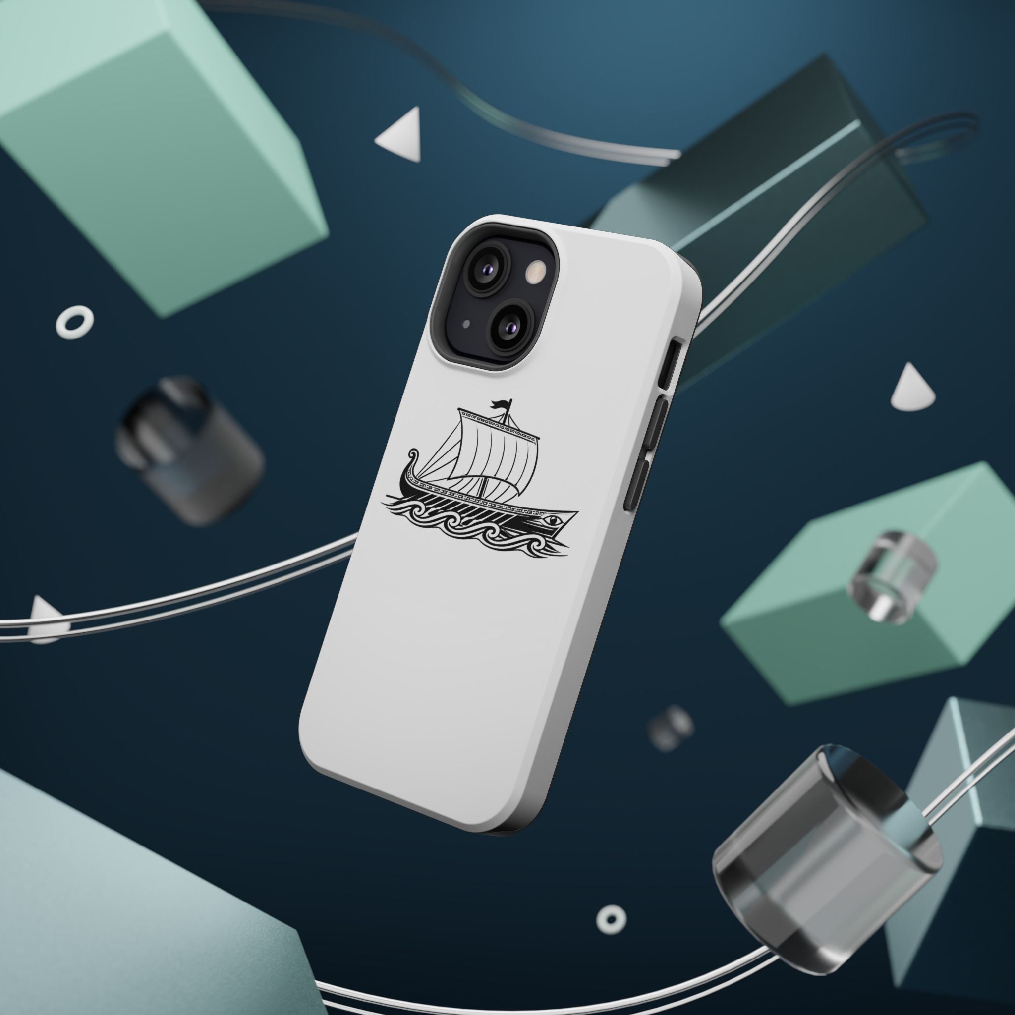 The Odyssey Magnetic Impact Phone Case Minimal Nautical iPhone Cover