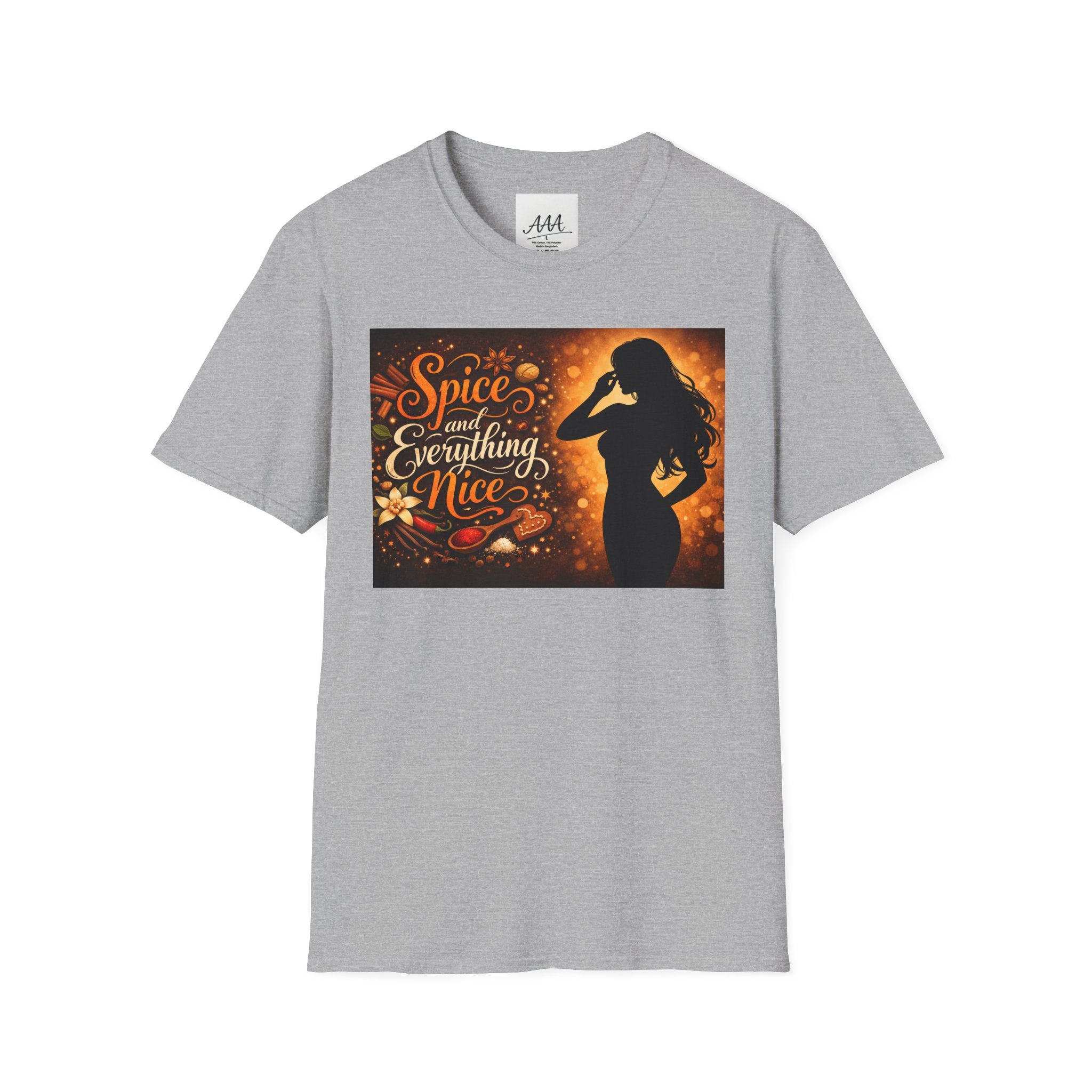 Spice and Everything Nice T-Shirt | Fall Pumpkin Spice Silhouette