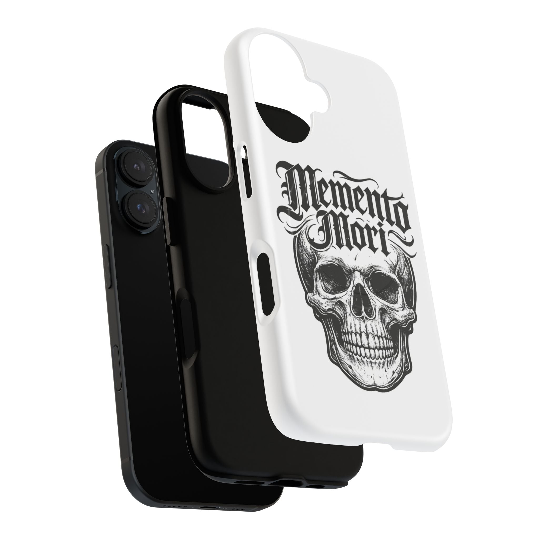 Memento Mori Skull Tough Magnetic Phone Case