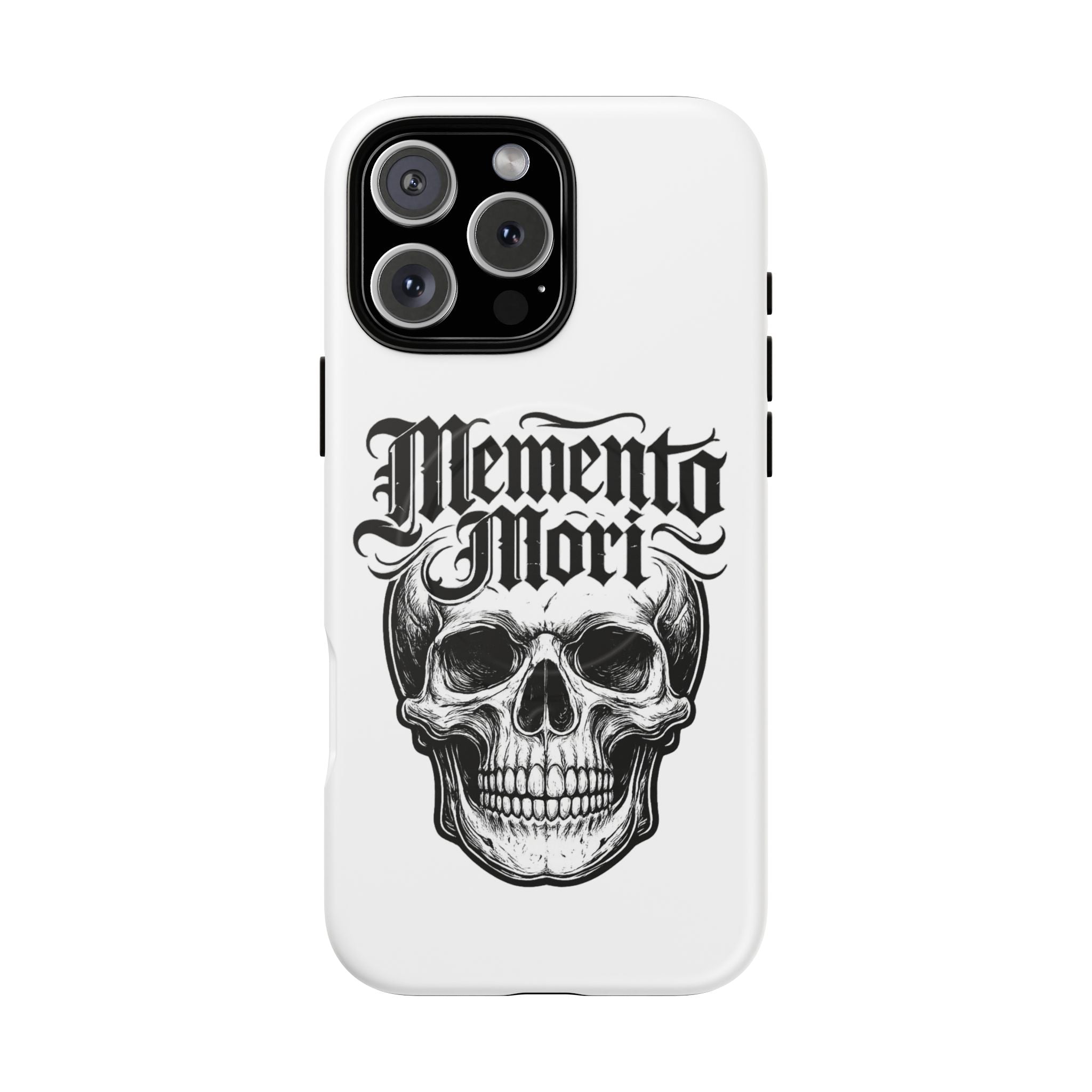 Memento Mori Skull Tough Magnetic Phone Case