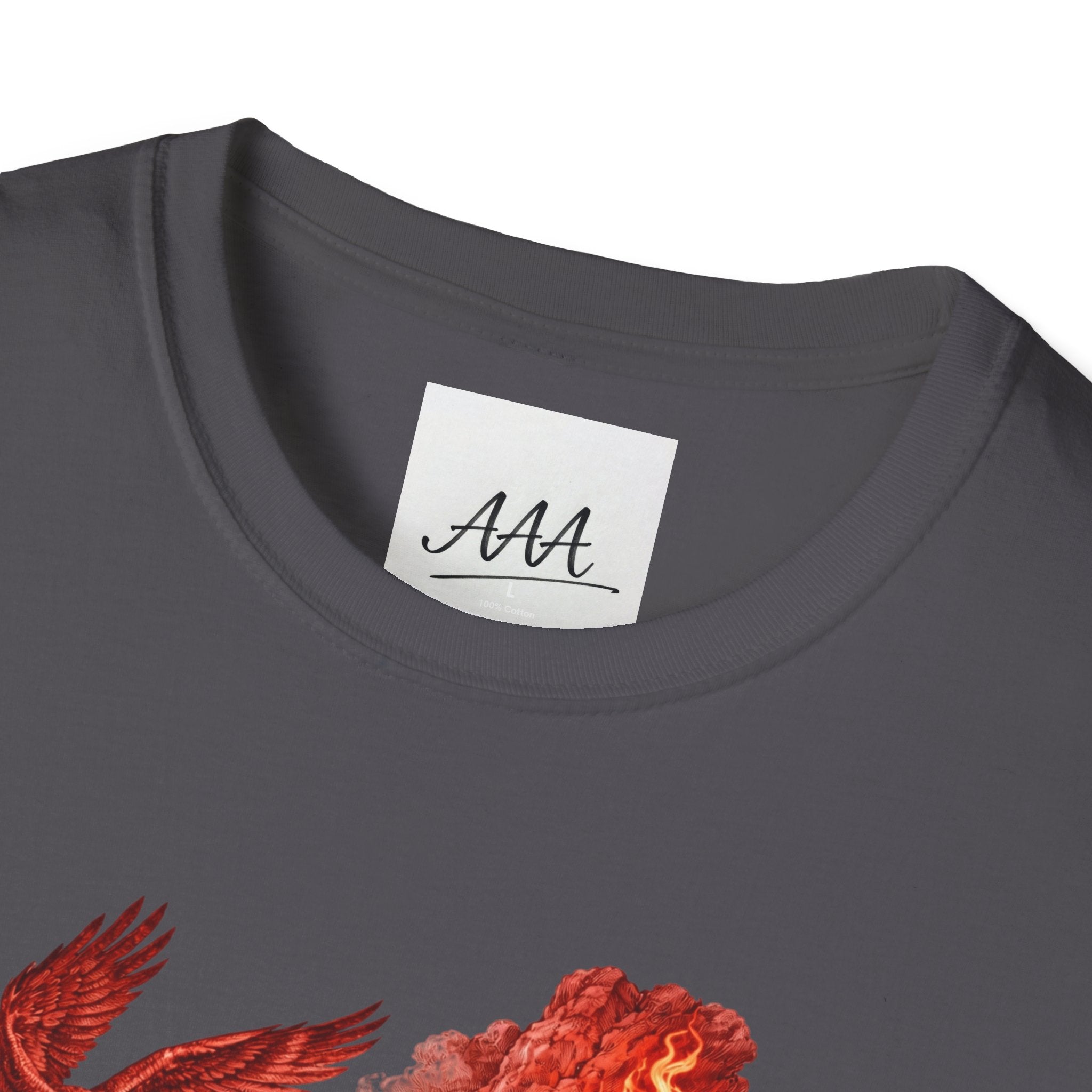 Prometheus Greek Titan T-Shirt | Mythology Titan with Eagle and Fire Unisex T-Shirt | Olympian Collection