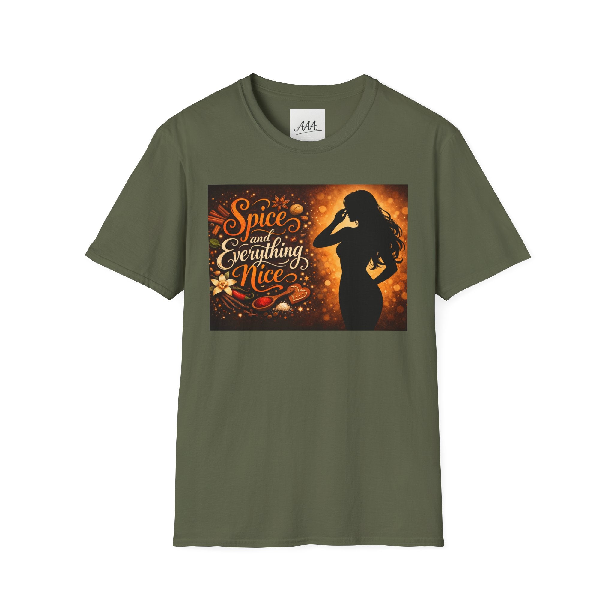 Spice and Everything Nice T-Shirt | Fall Pumpkin Spice Silhouette