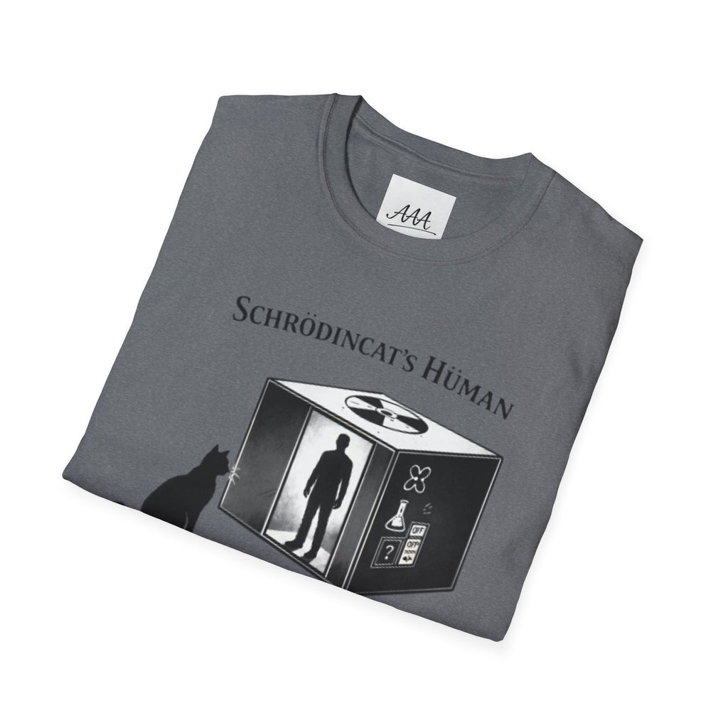 Schrodinger Cat Shirt Funny Science Tee | Schrödincat’s Human T-Shirt | Physics Joke Shirt | Nerd Humor Tee