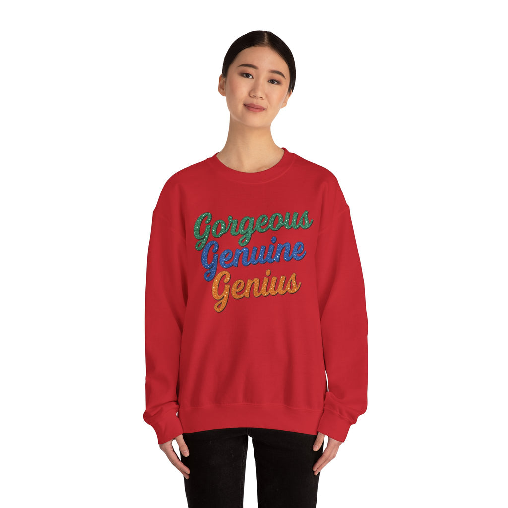 Gorgeous Genuine Genius Sweatshirt