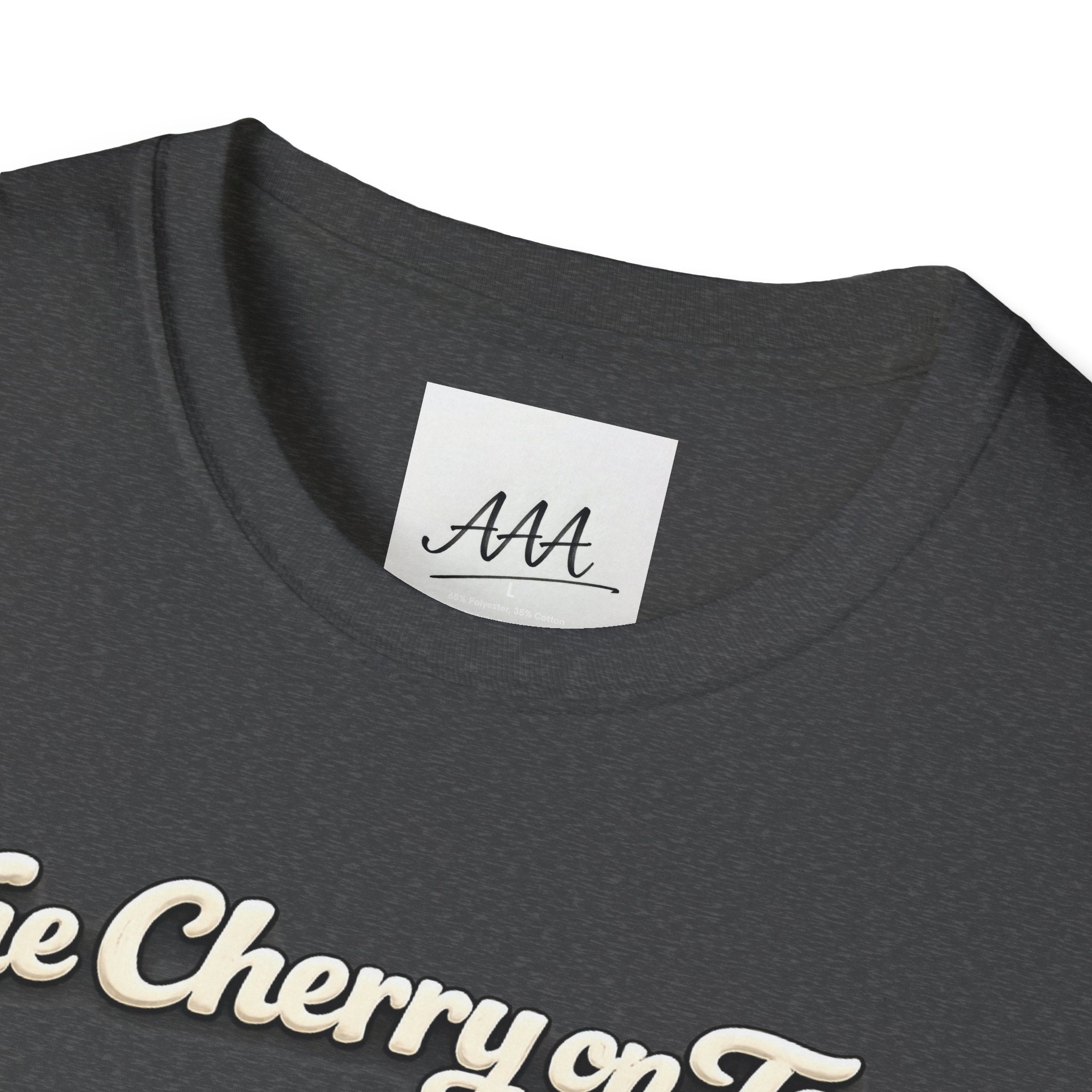 The Cherry on Top | Funny Double Cherry Boob Sweatshirt | Naughty Whipped Cream Cherry on Top T-Shirt | Gag Gift for Women