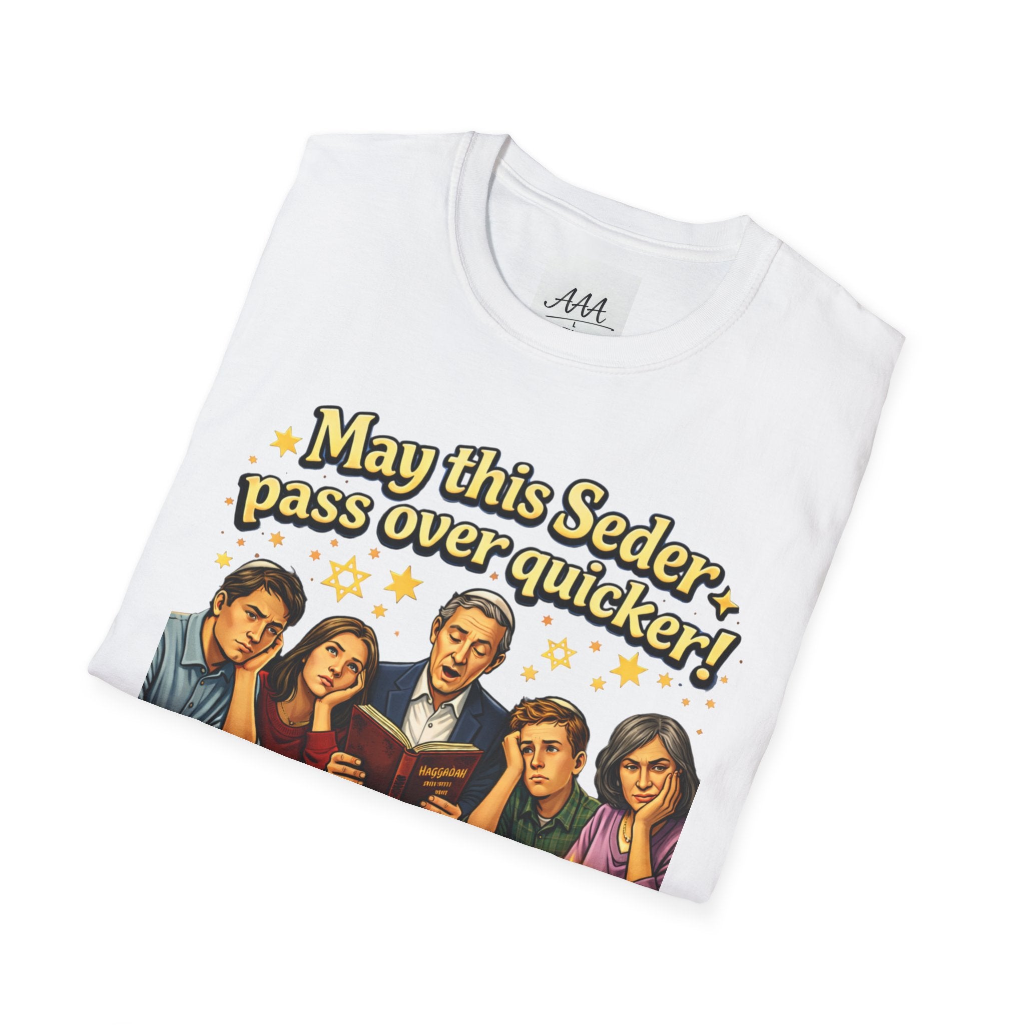 May This Seder Pass Over Quicker T-Shirt | Passover Seder Illustration