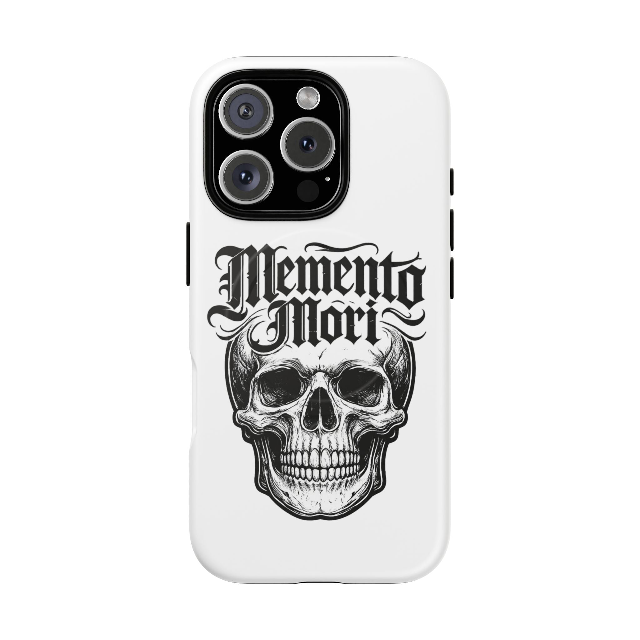 Memento Mori Skull Tough Magnetic Phone Case