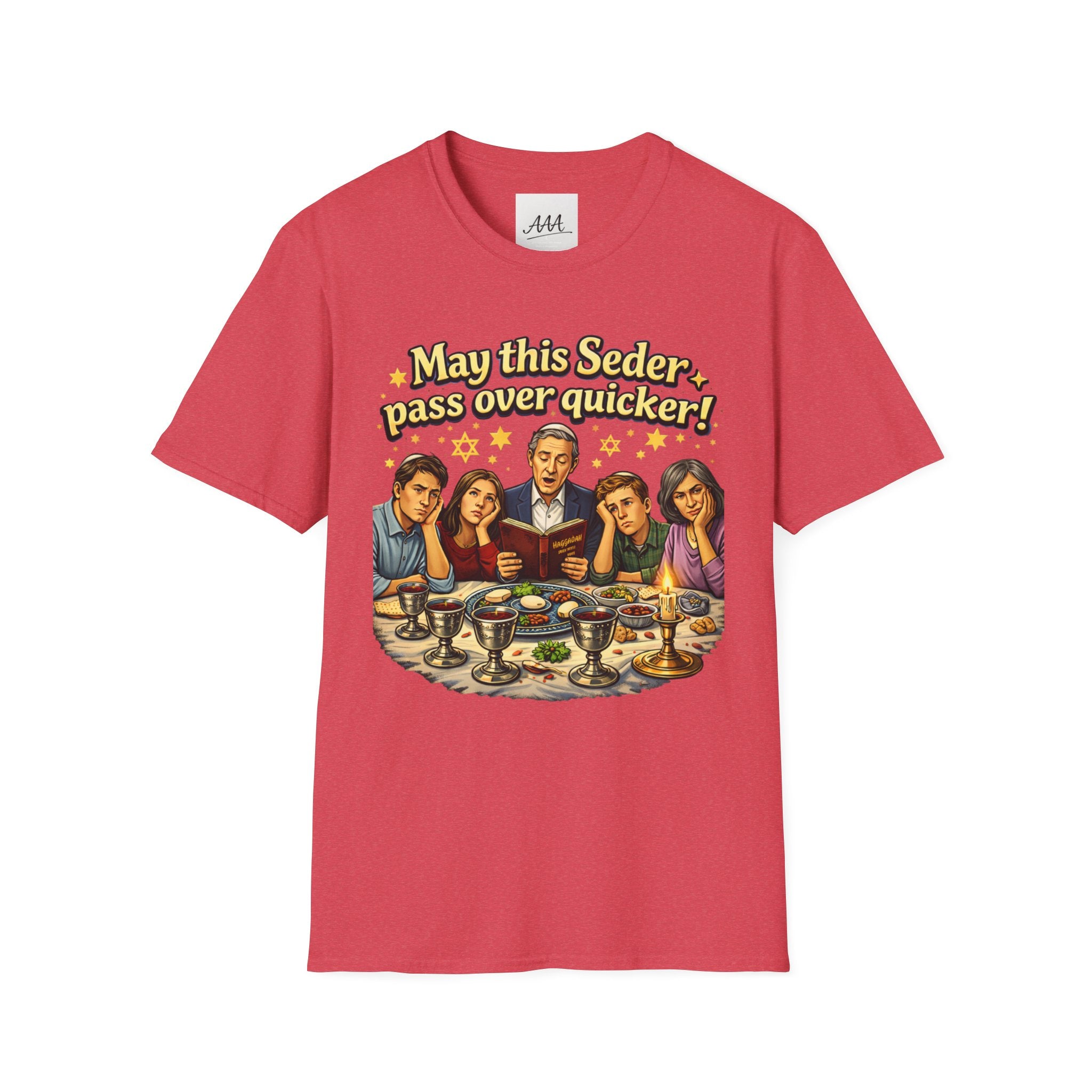 May This Seder Pass Over Quicker T-Shirt | Funny Passover Shirt | Jewish Holiday Humor Tee | Seder Night Gift | Passover Family Shirt