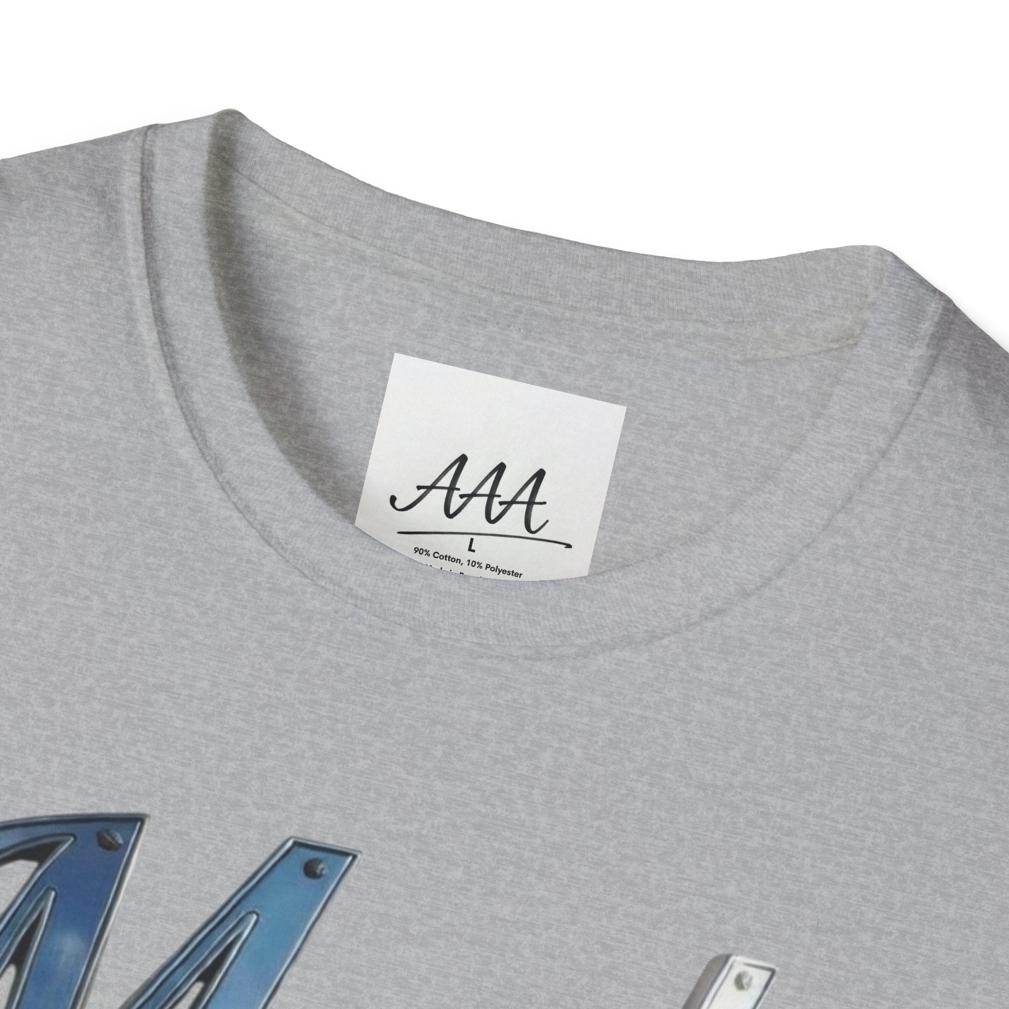 Made of Irony T-Shirt | Metallic Script Graphic Tee