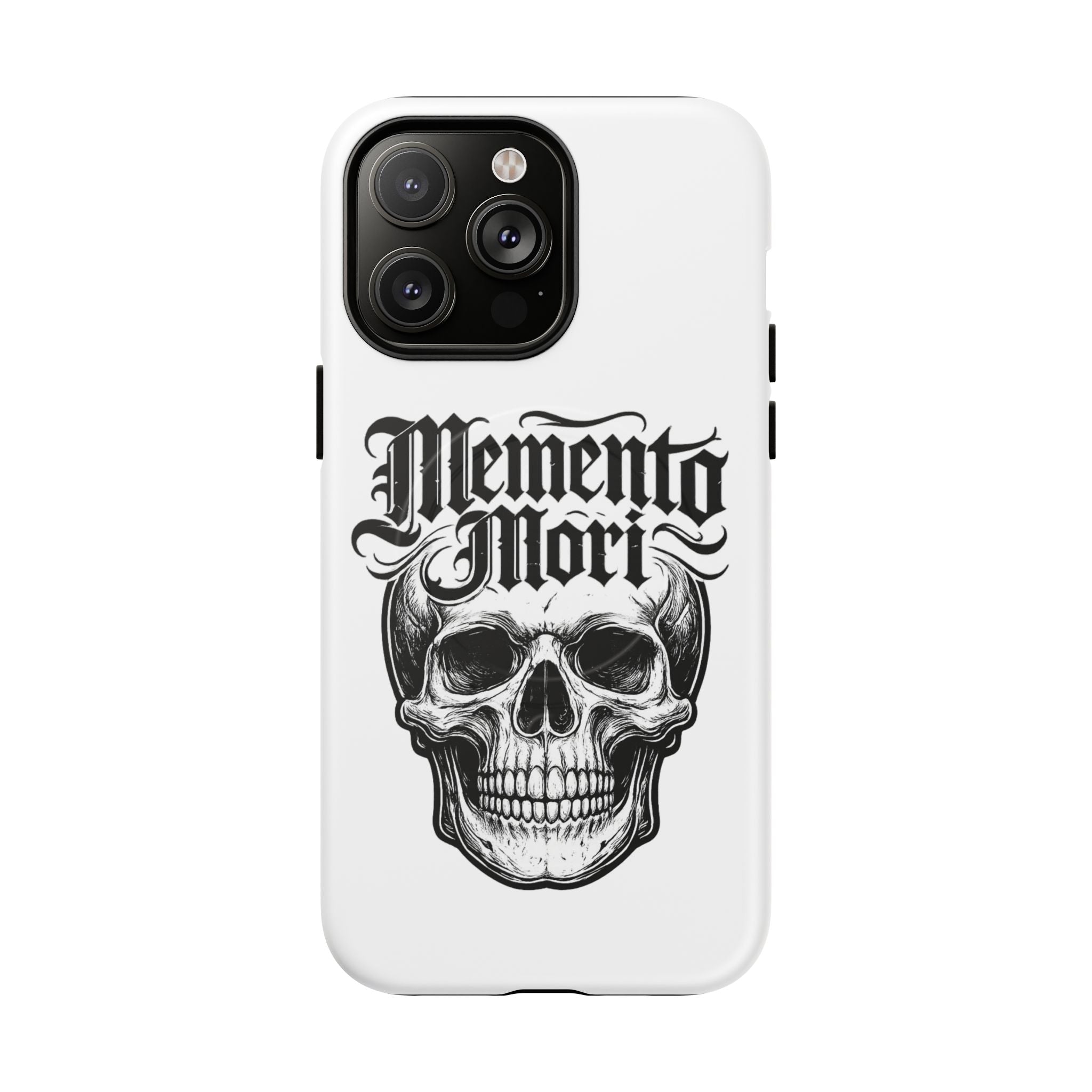 Memento Mori Skull Tough Magnetic Phone Case