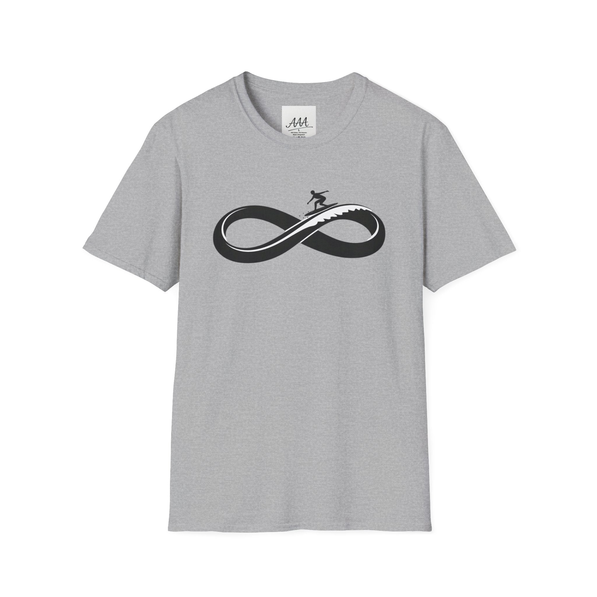 Infinity Wave Surfing T-Shirt | Surfer Shirt | Ocean Wave Tee | Beach Life Shirt