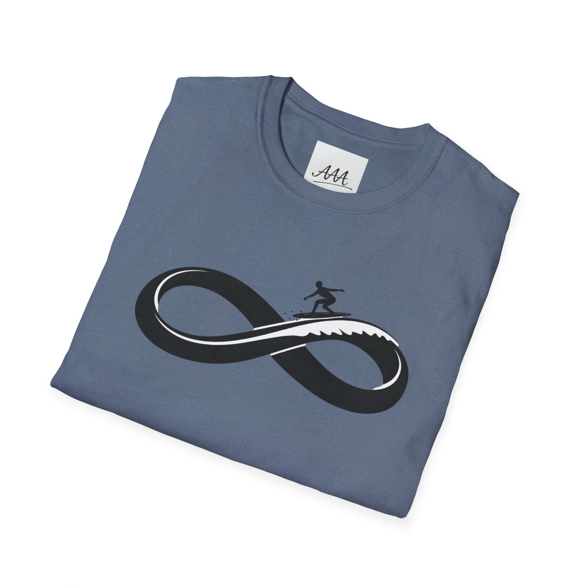 Infinity Wave Surfing T-Shirt | Surfer Shirt | Ocean Wave Tee | Beach Life Shirt