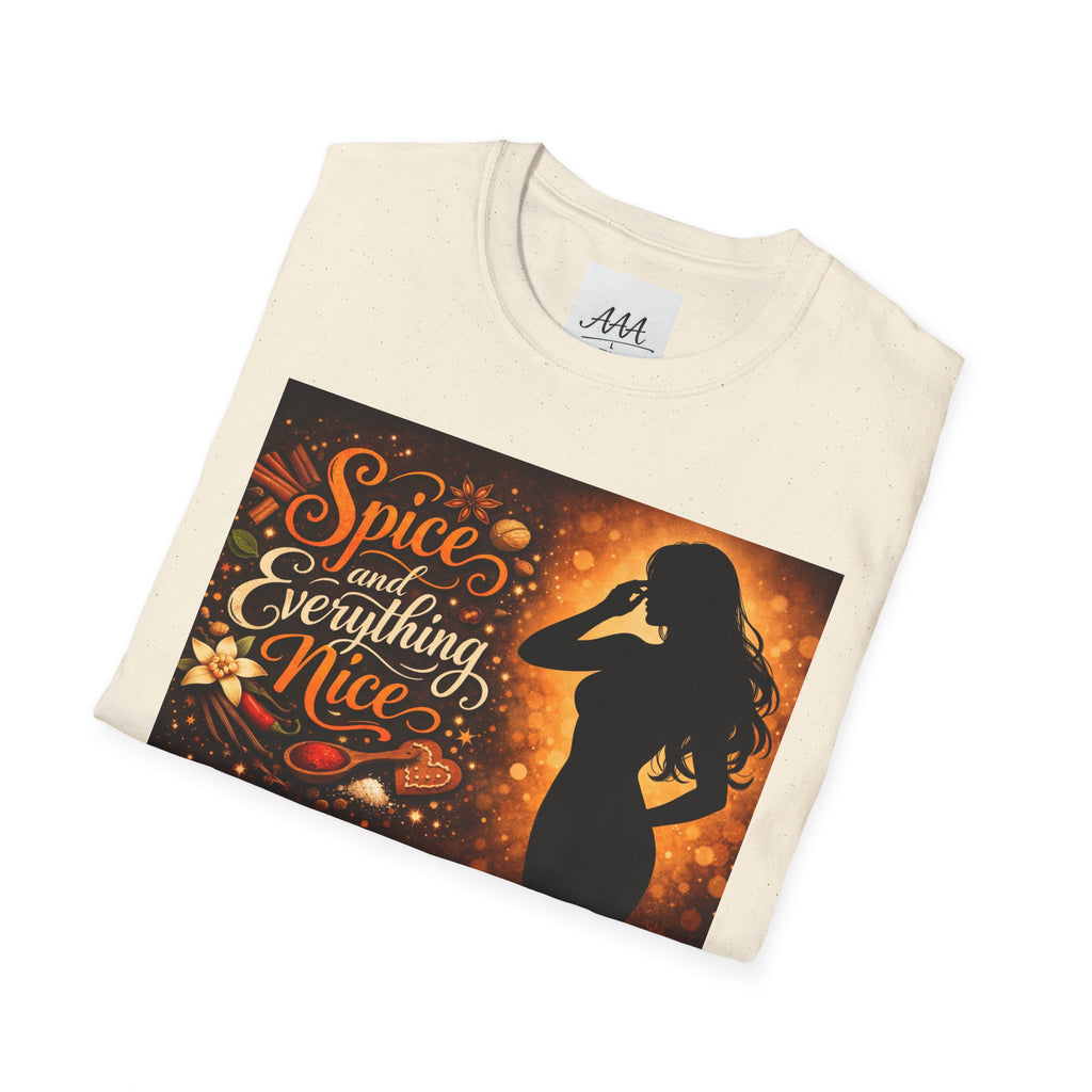Spice and Everything Nice T-Shirt | Fall Pumpkin Spice Silhouette