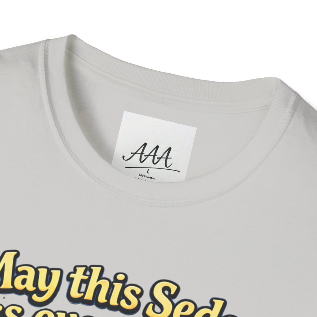 May This Seder Pass Over Quicker T-Shirt | Passover Seder Illustration