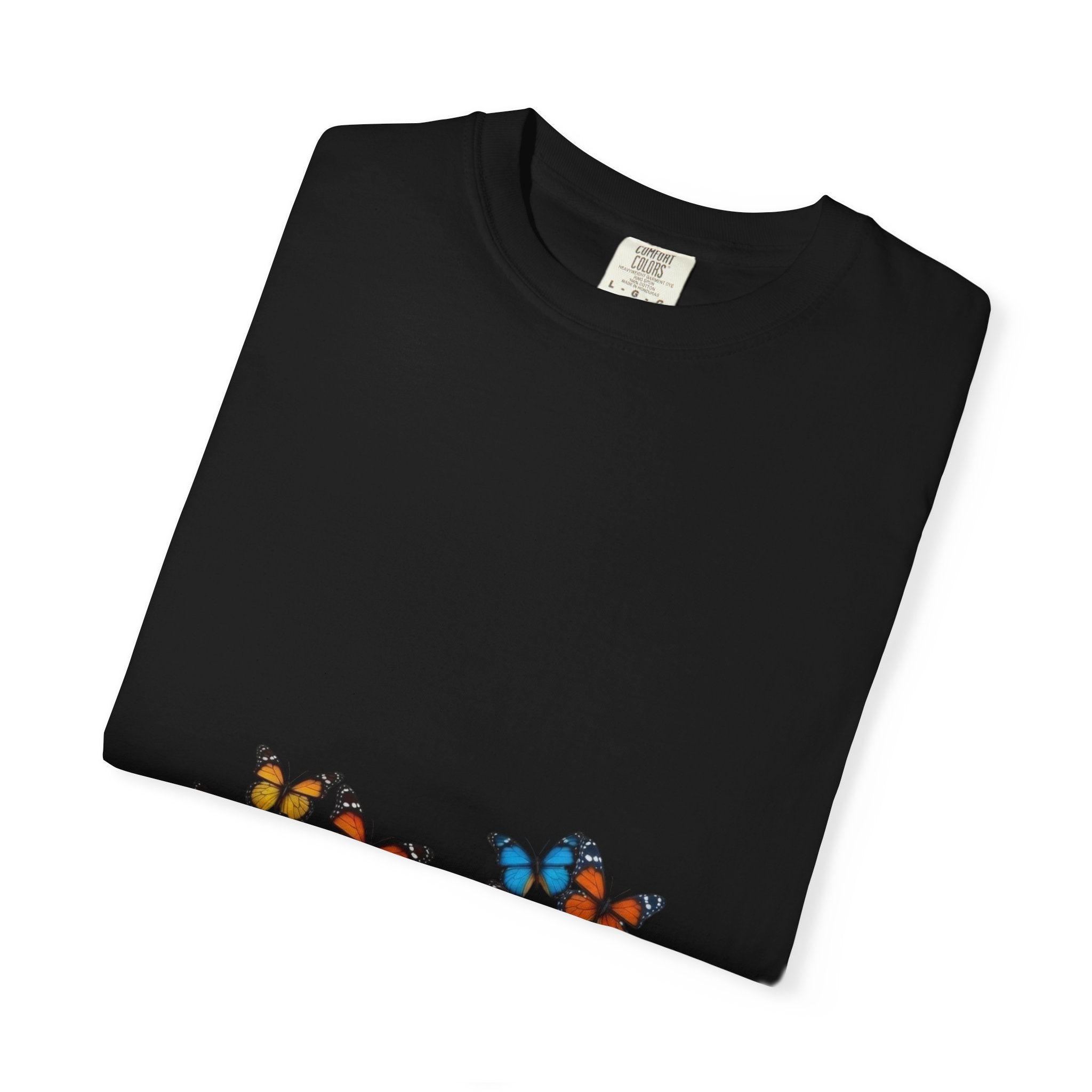 Butterflies in My Belly Colorful Graphic Tee