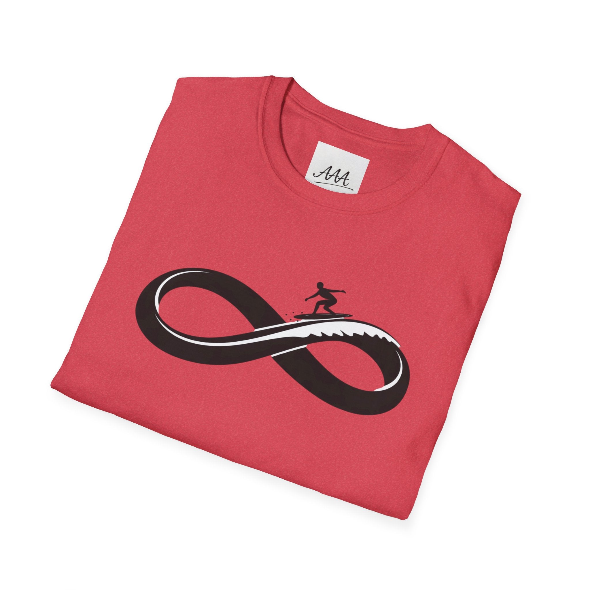 Infinity Wave Surfing T-Shirt | Surfer Shirt | Ocean Wave Tee | Beach Life Shirt