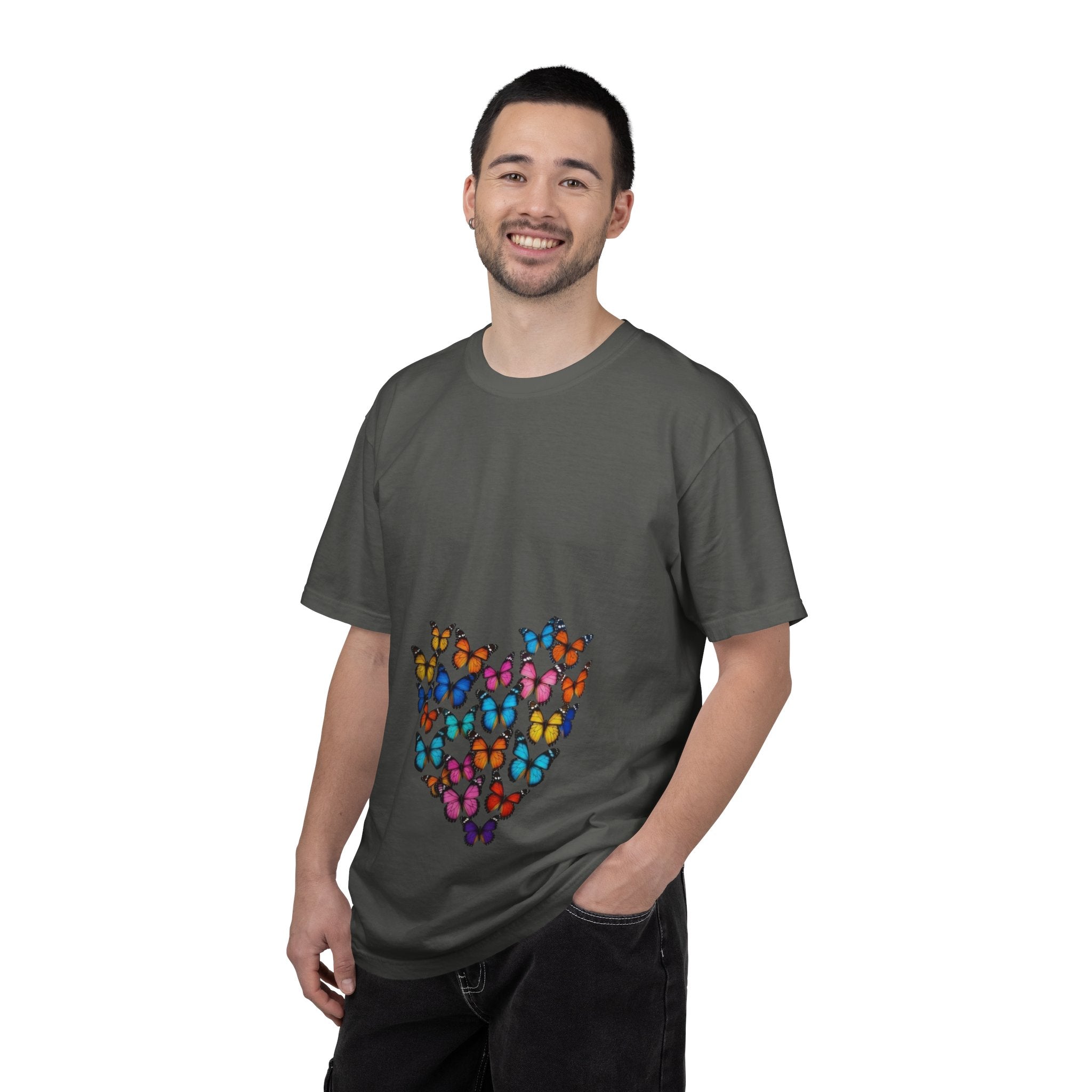 Butterflies in My Belly Colorful Graphic Tee