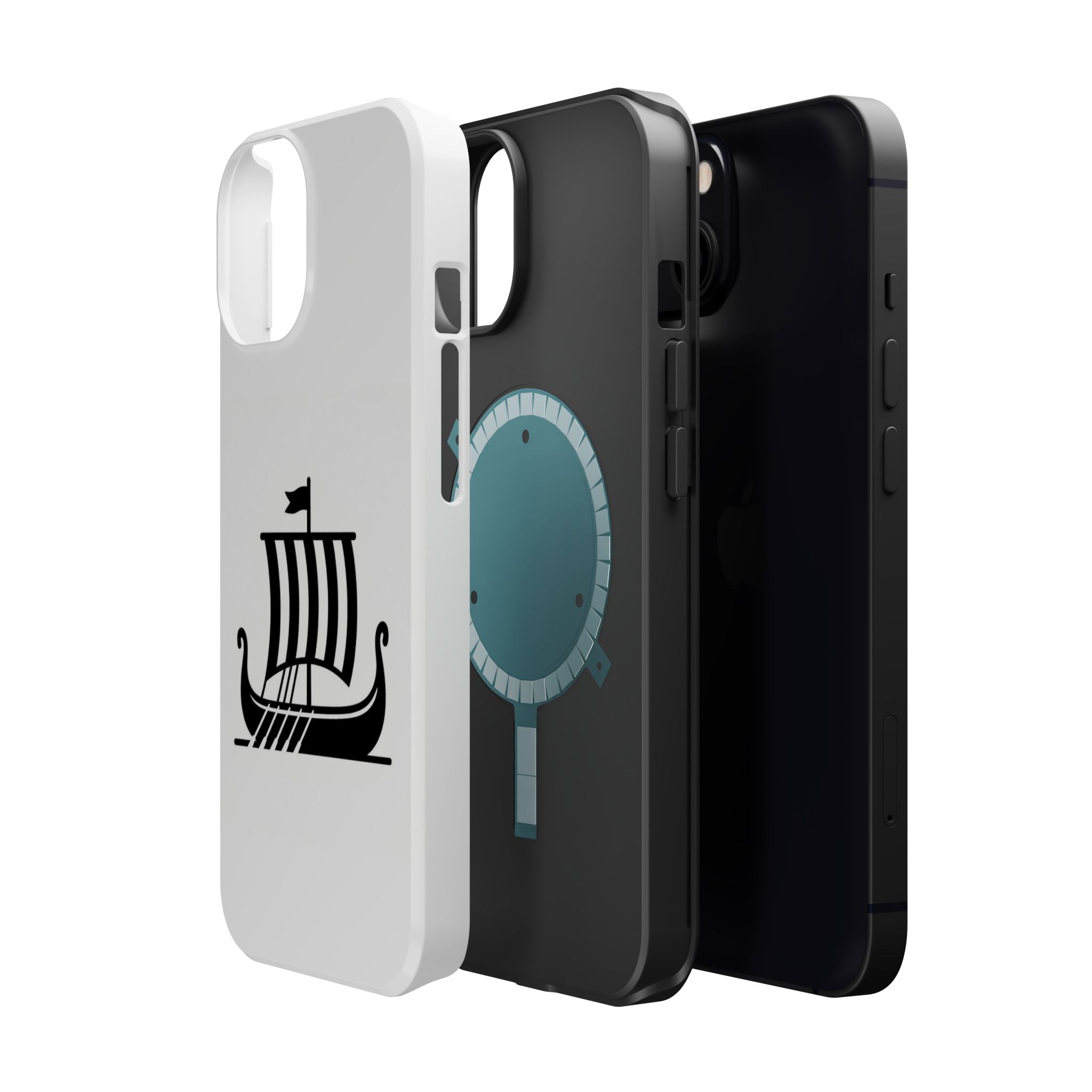 Viking Longship Magnetic Impact-Resistant Phone Case