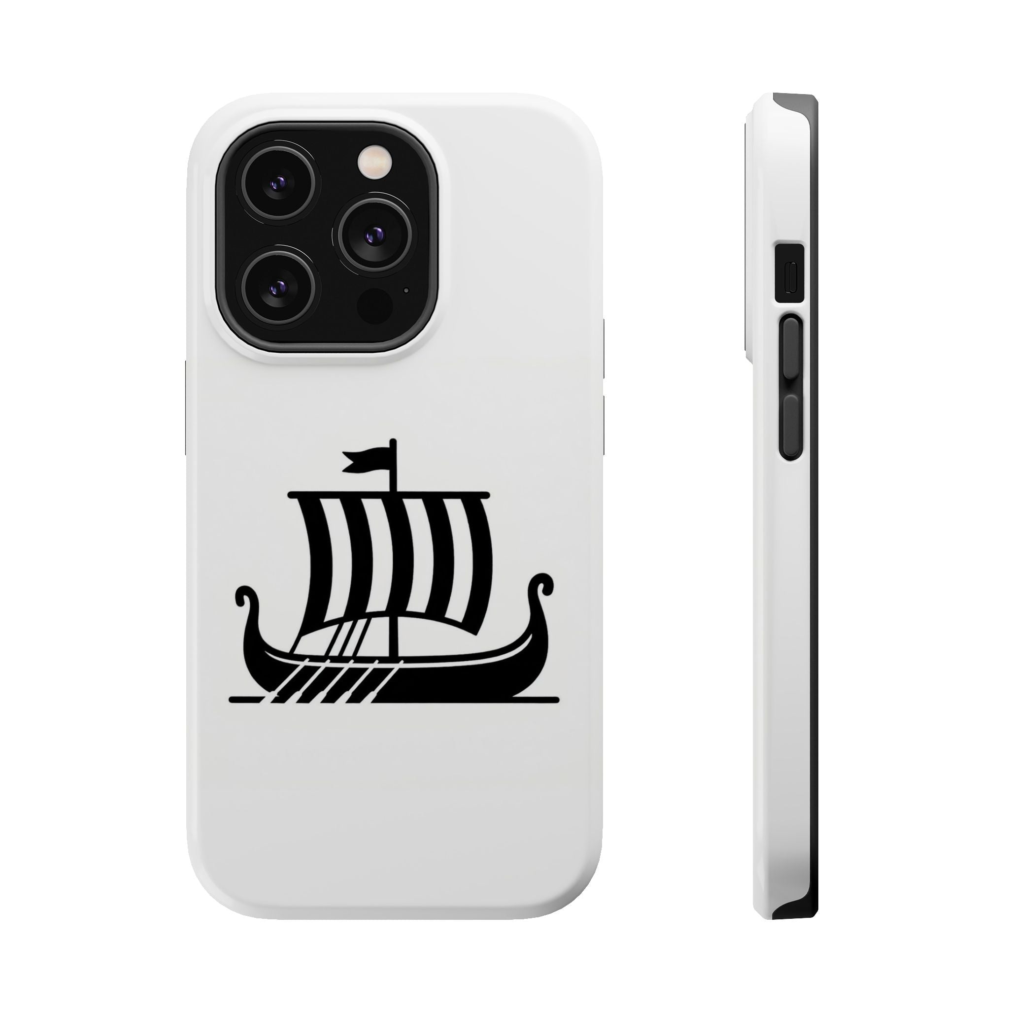 Viking Longship Magnetic Impact-Resistant Phone Case