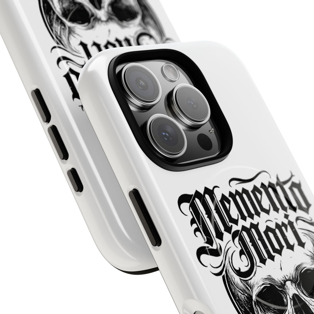 Memento Mori Skull Tough Magnetic Phone Case