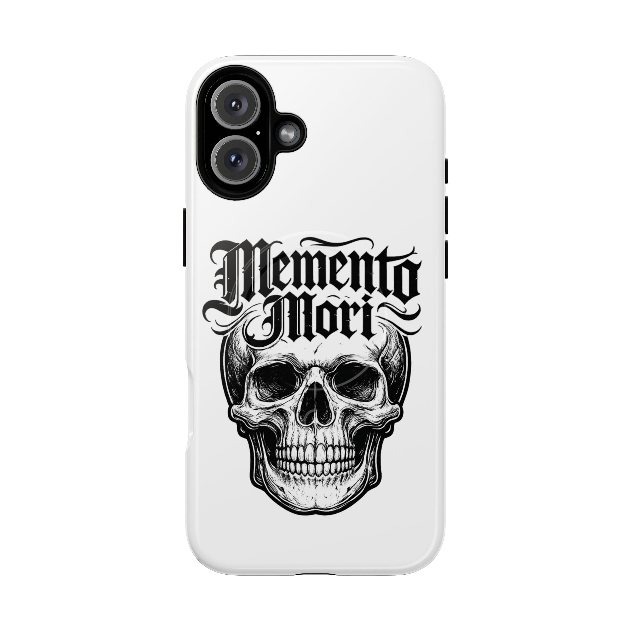 Memento Mori Skull Tough Magnetic Phone Case