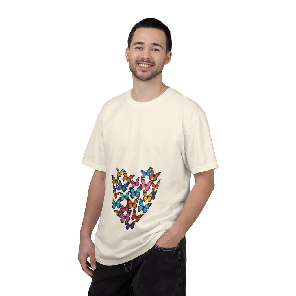 Butterflies in My Belly Colorful Graphic Tee