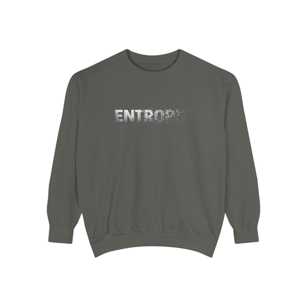 Entropy Graphic Sweatshirt Minimalist Science-Inspired Crewneck